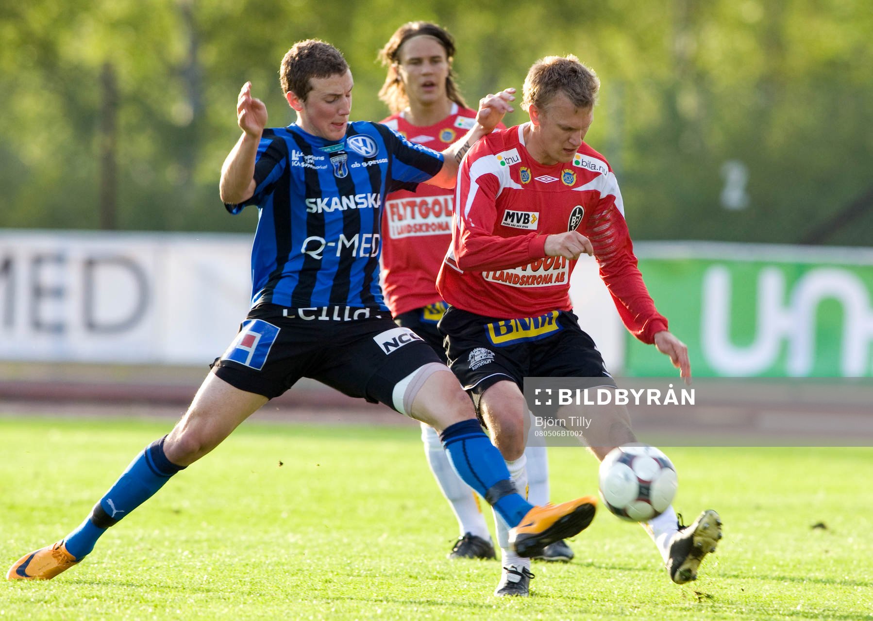 Fredrik Olsson, Sirius, och Linus Malmkvist, Landskrona