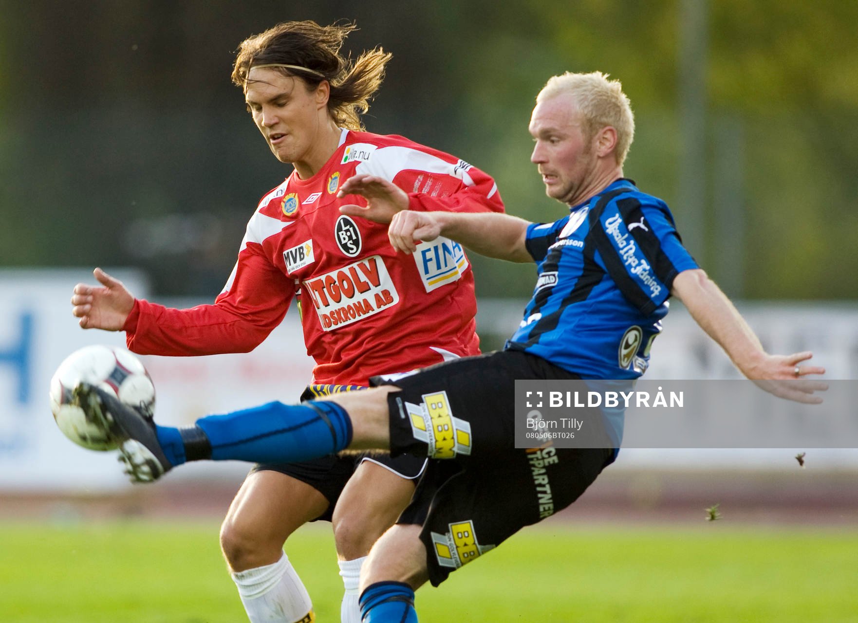 Robin Wikman, Landskrona, och Martin Ekström, Sirius