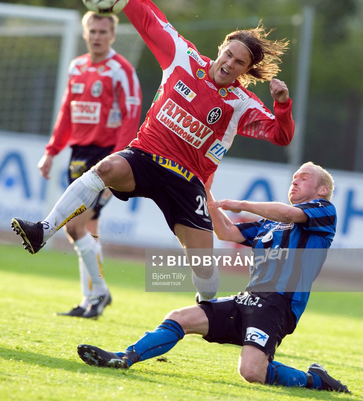Robin Wikman, Landskrona, och Martin Ekström, Sirius