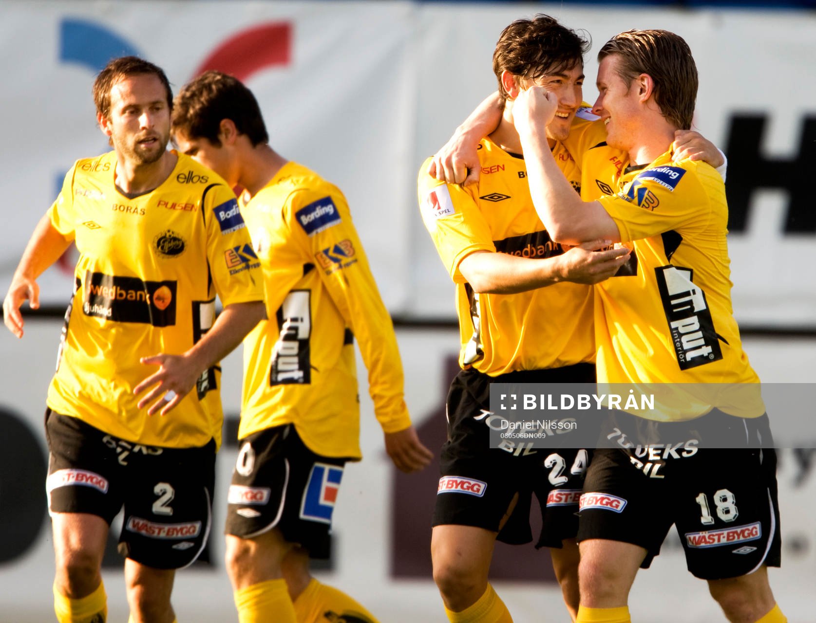 Stefan Ishizaki, Elfsborg och jubel, Fredrik Berglund