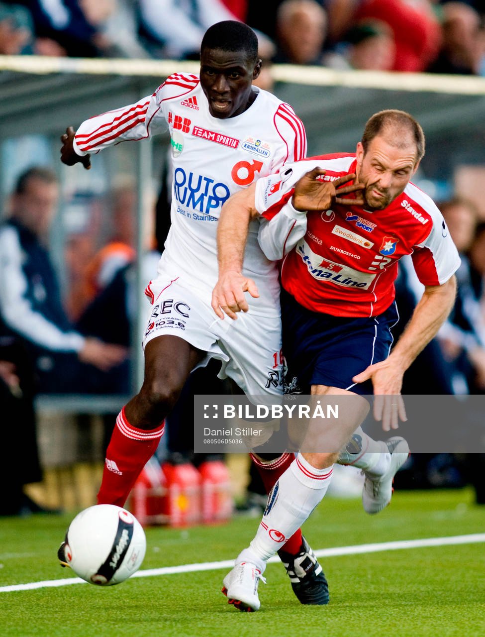 Yankuba Ceesay, Degerfors. Magnus Källander, Örgryte