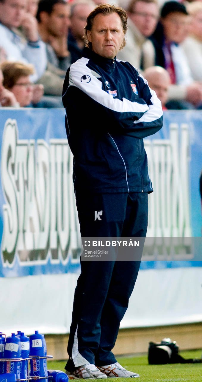 Janne Carlsson, tränare Örgryte