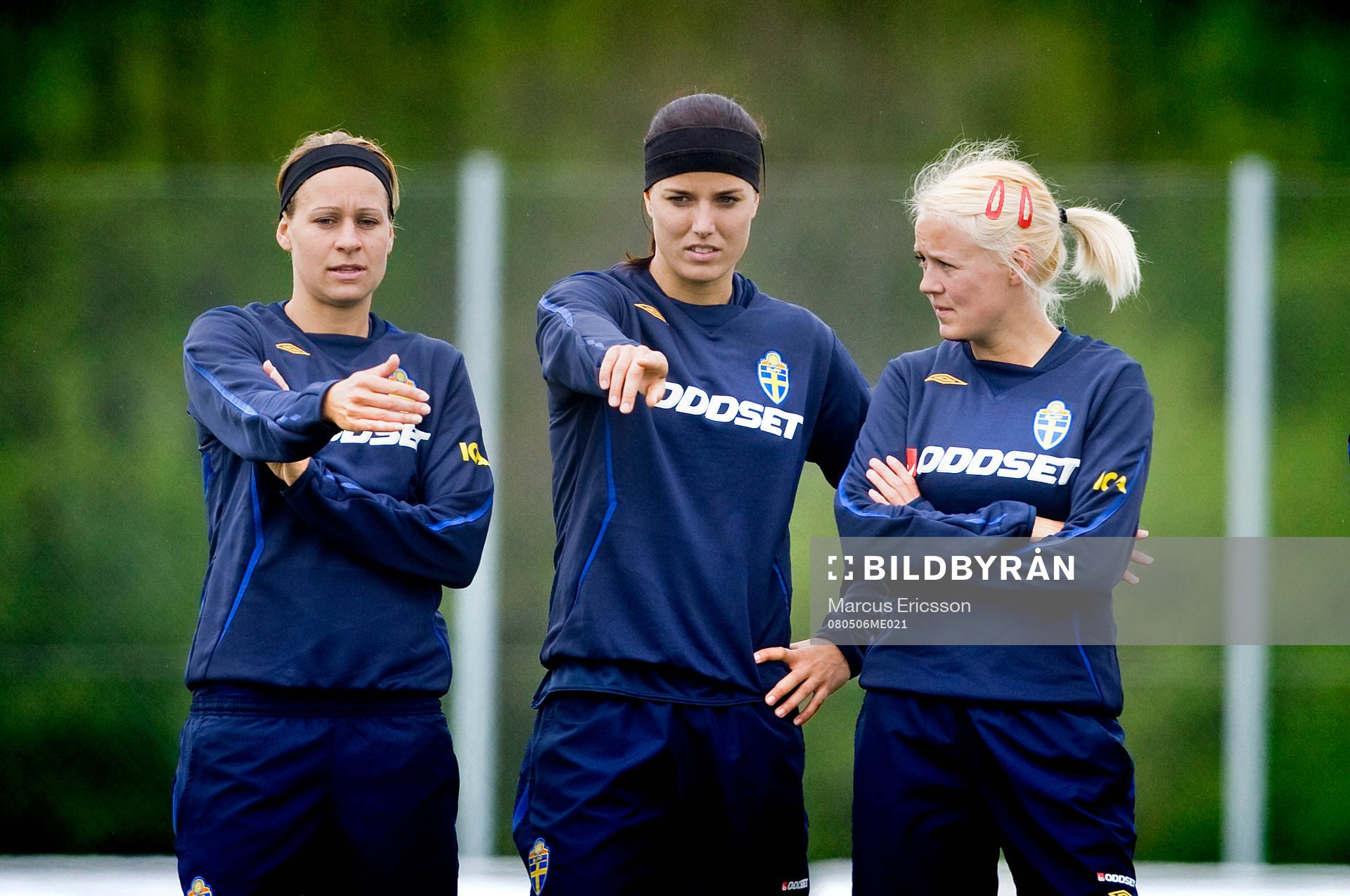 Charlotte Rohlin, Jessica Landström,  Josefine Öqvist