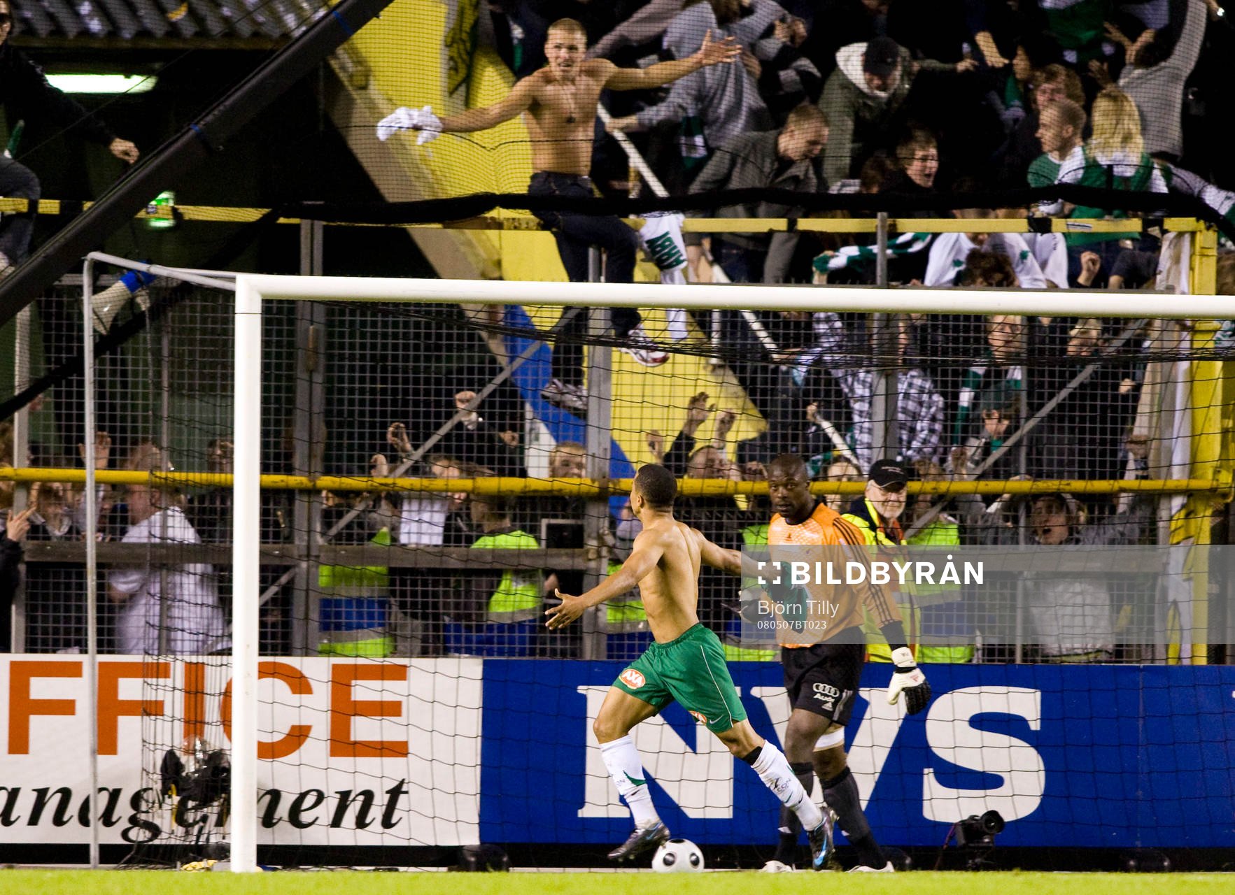 Charlie Davies, Hammarby, jubel