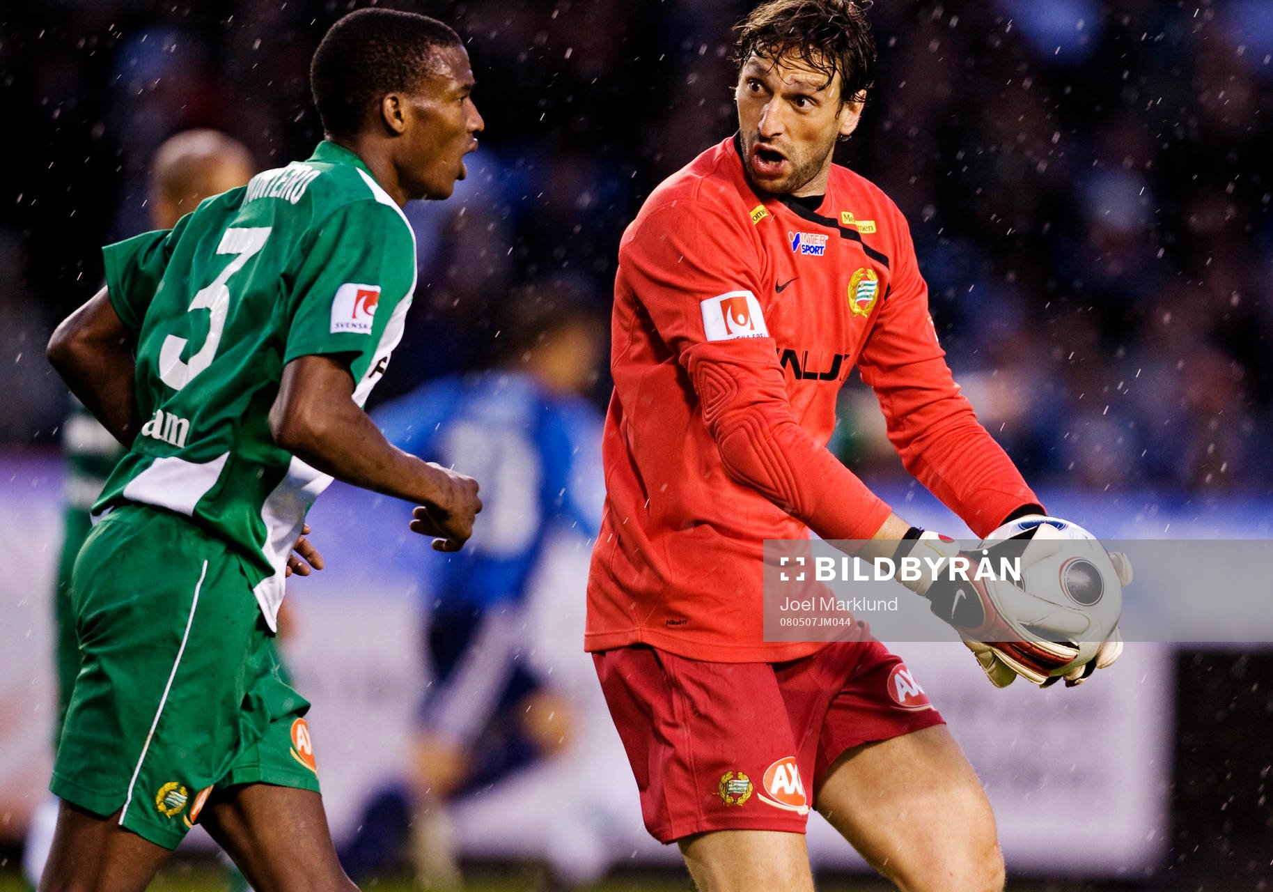 Rami Shaaban, målvakt, Hammarby och José Monteiro de