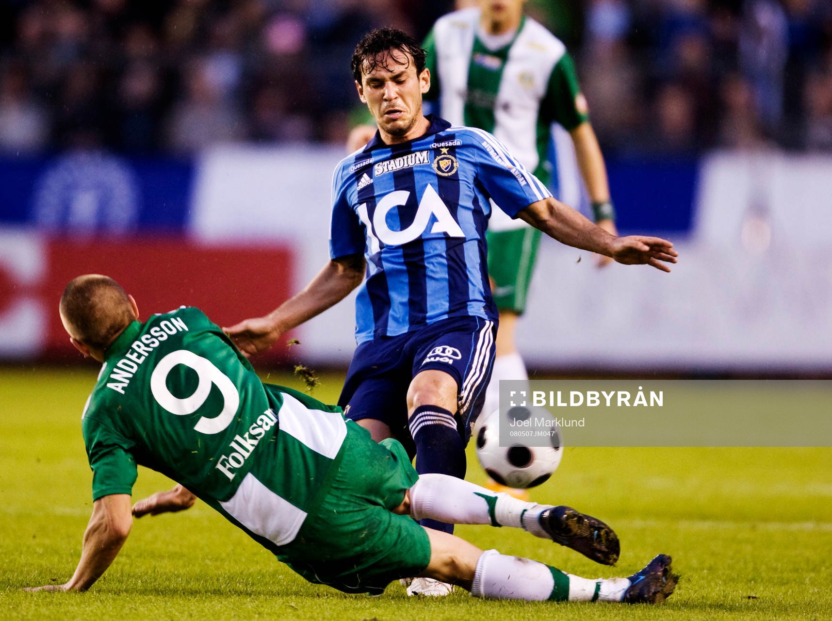 Petter Andersson, Hammarby och Enrico Cardoso Nazaré,