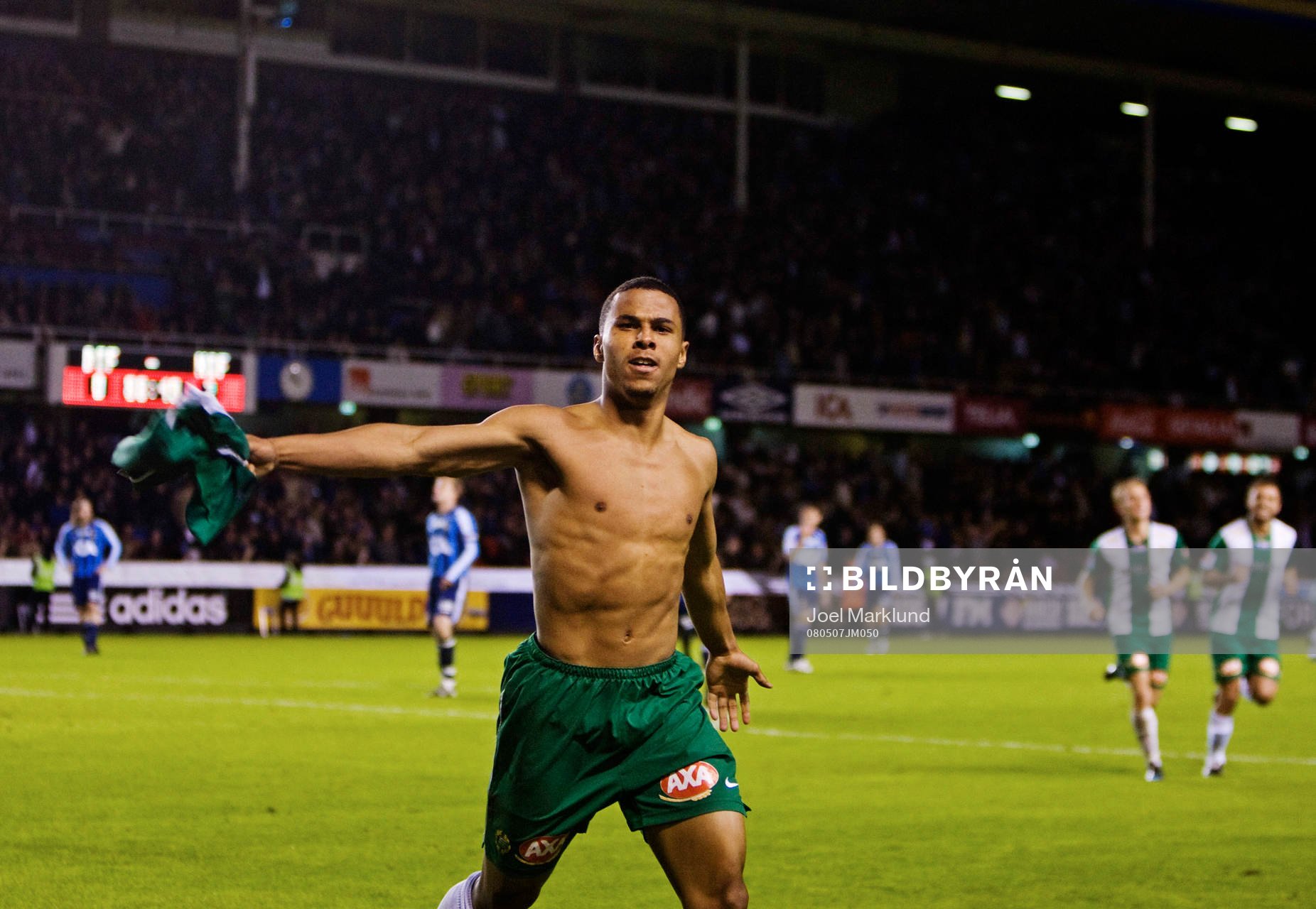 Charlie Davies, Hammarby, jubel
