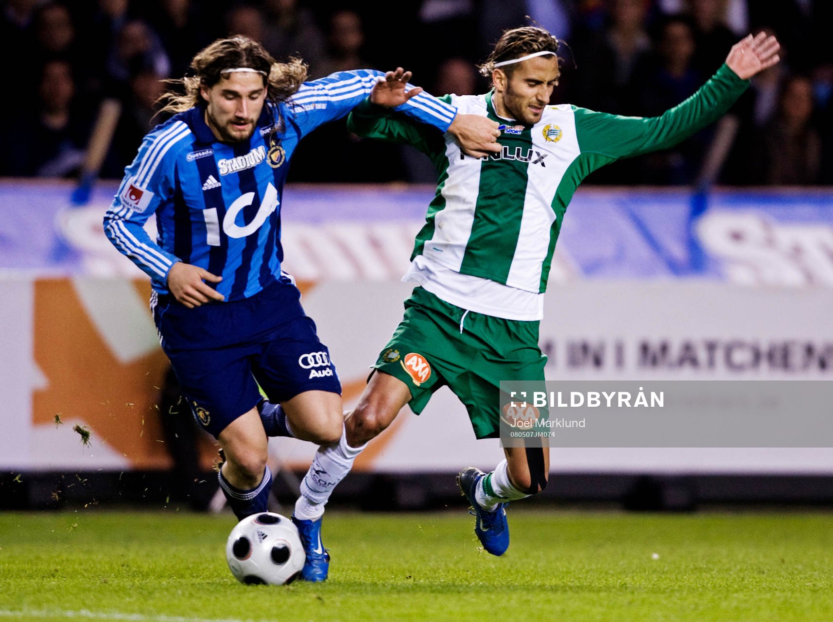 Jan Tauer, Djurgården, och Erkan Zengin, Hammarby