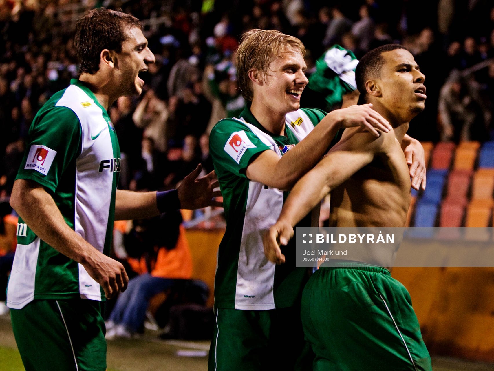 Charlie Davies, Hammarby, jubel