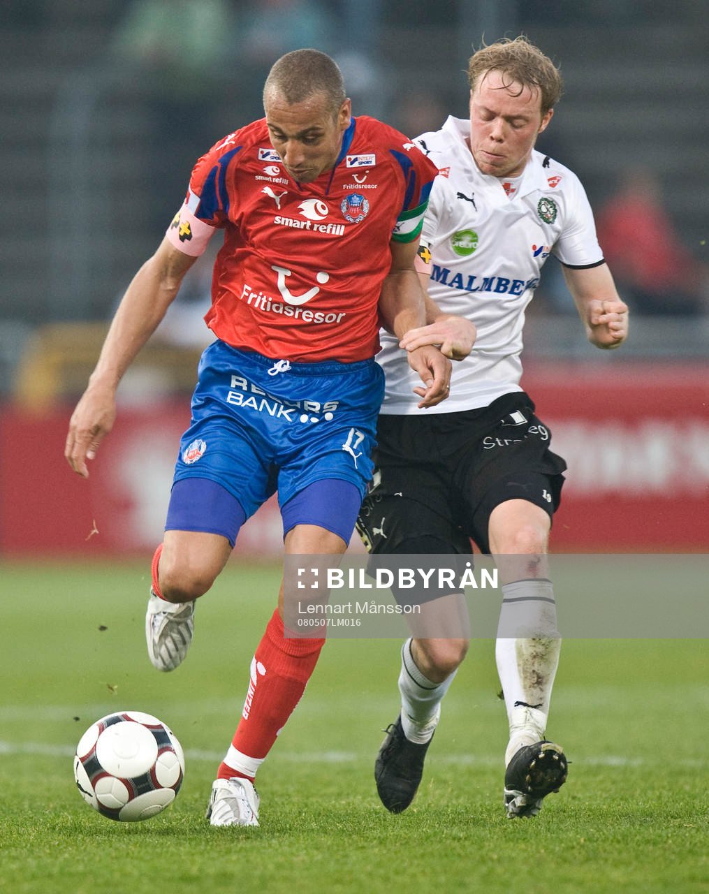 Henrik Larsson, Helsingborg och Patrik Haginge, Örebro