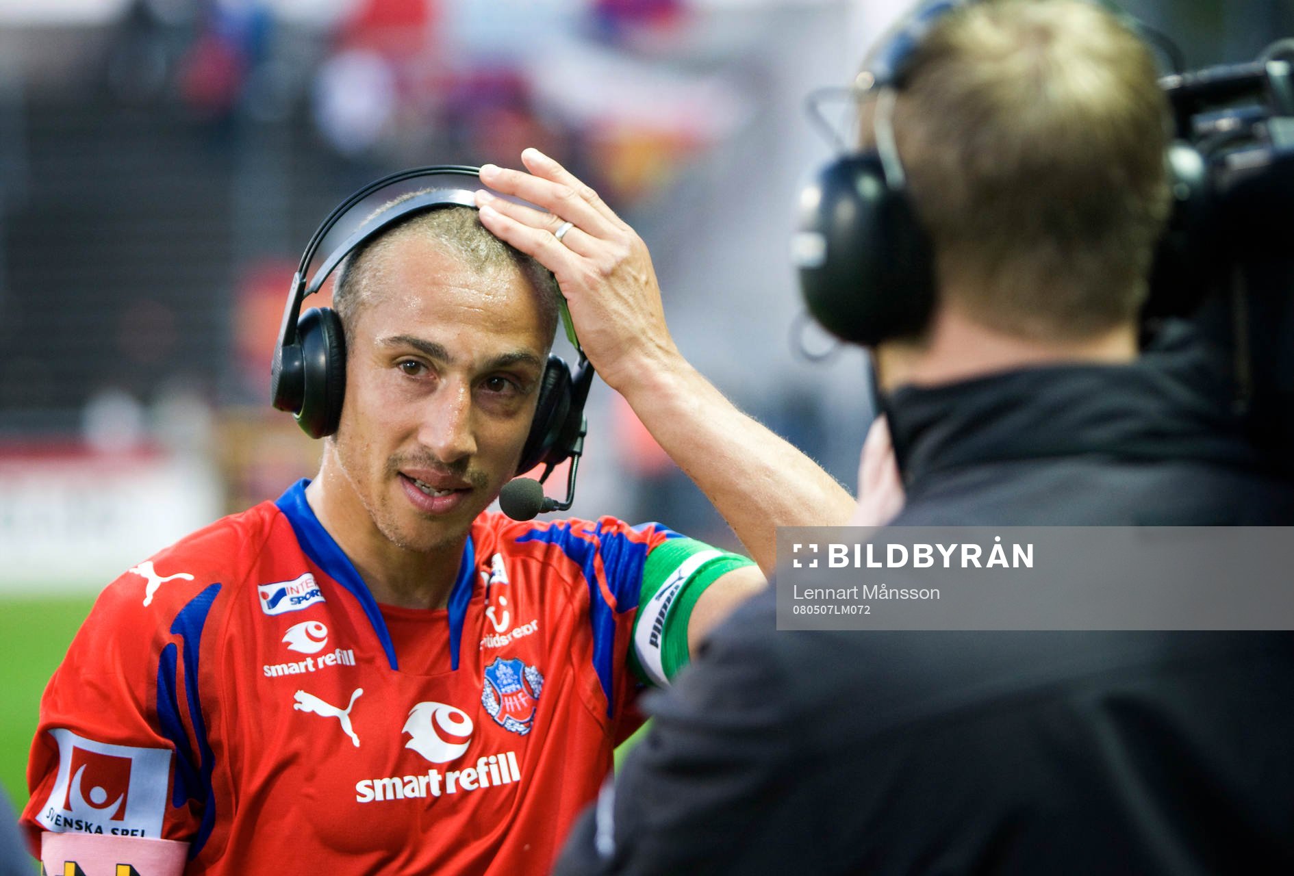 Henrik Larsson, tv, intervjuv