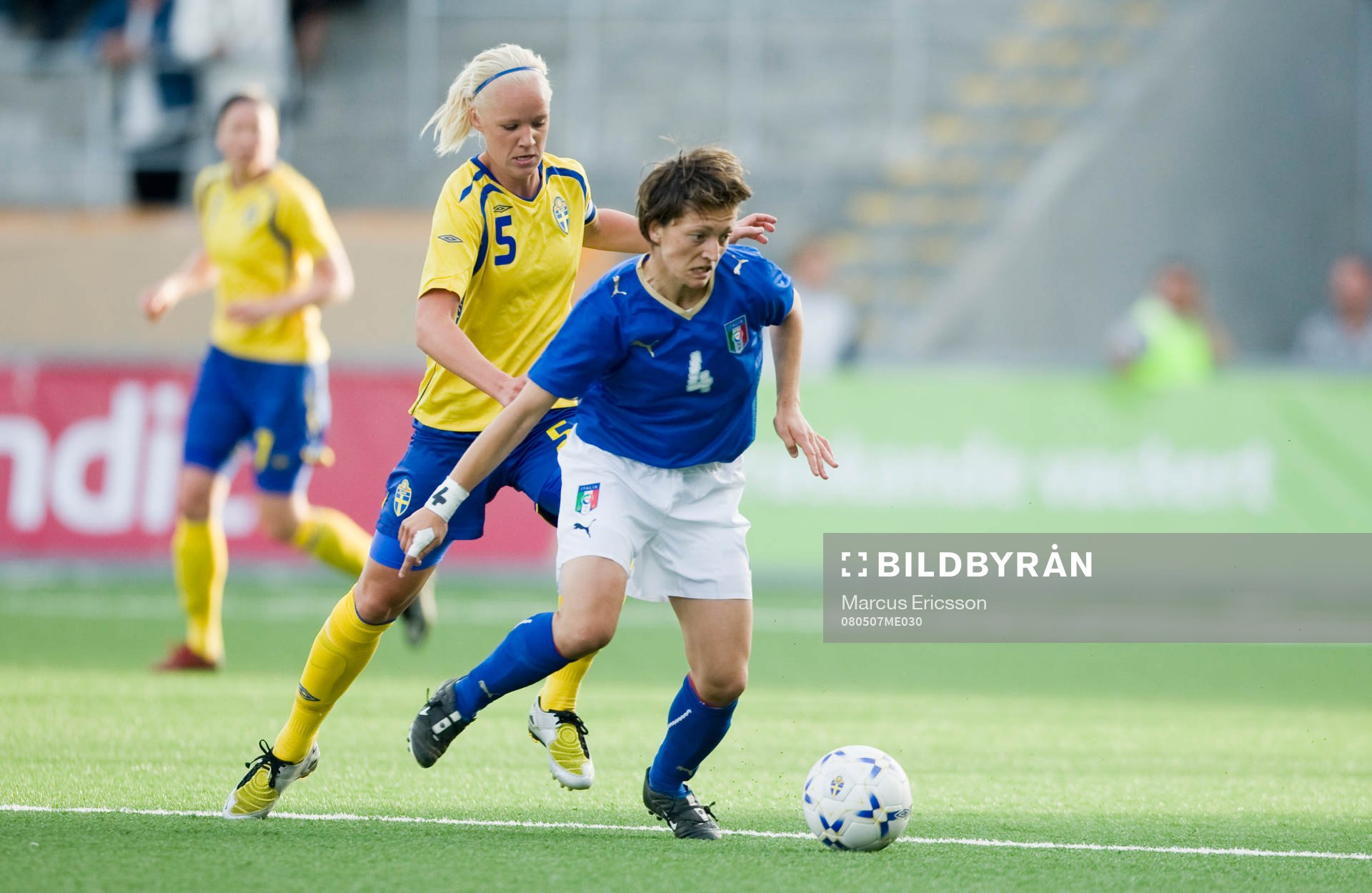 Caroline Seger, Sverige, Viviana Schiavi, Italien