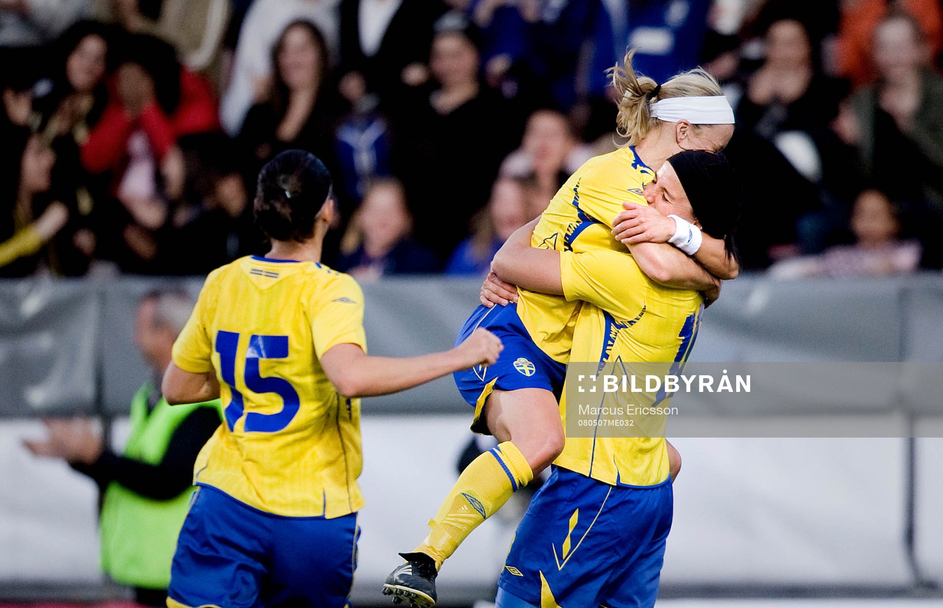 Jubel, Sverige Therese Sjögran, Sara Thunebro, och Jessica