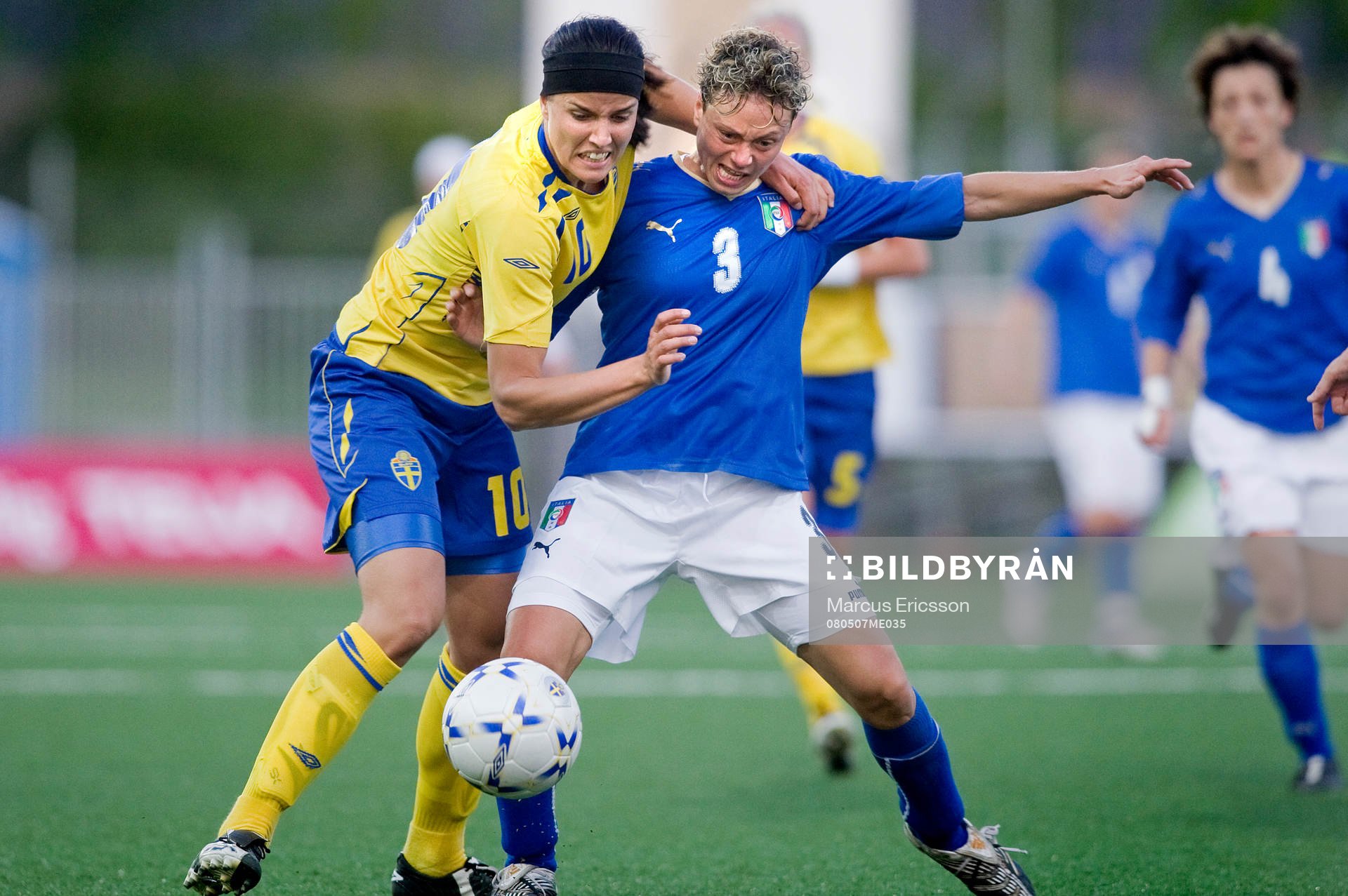 Jessica Landström, Sverige och Patrizia Panico, Italien