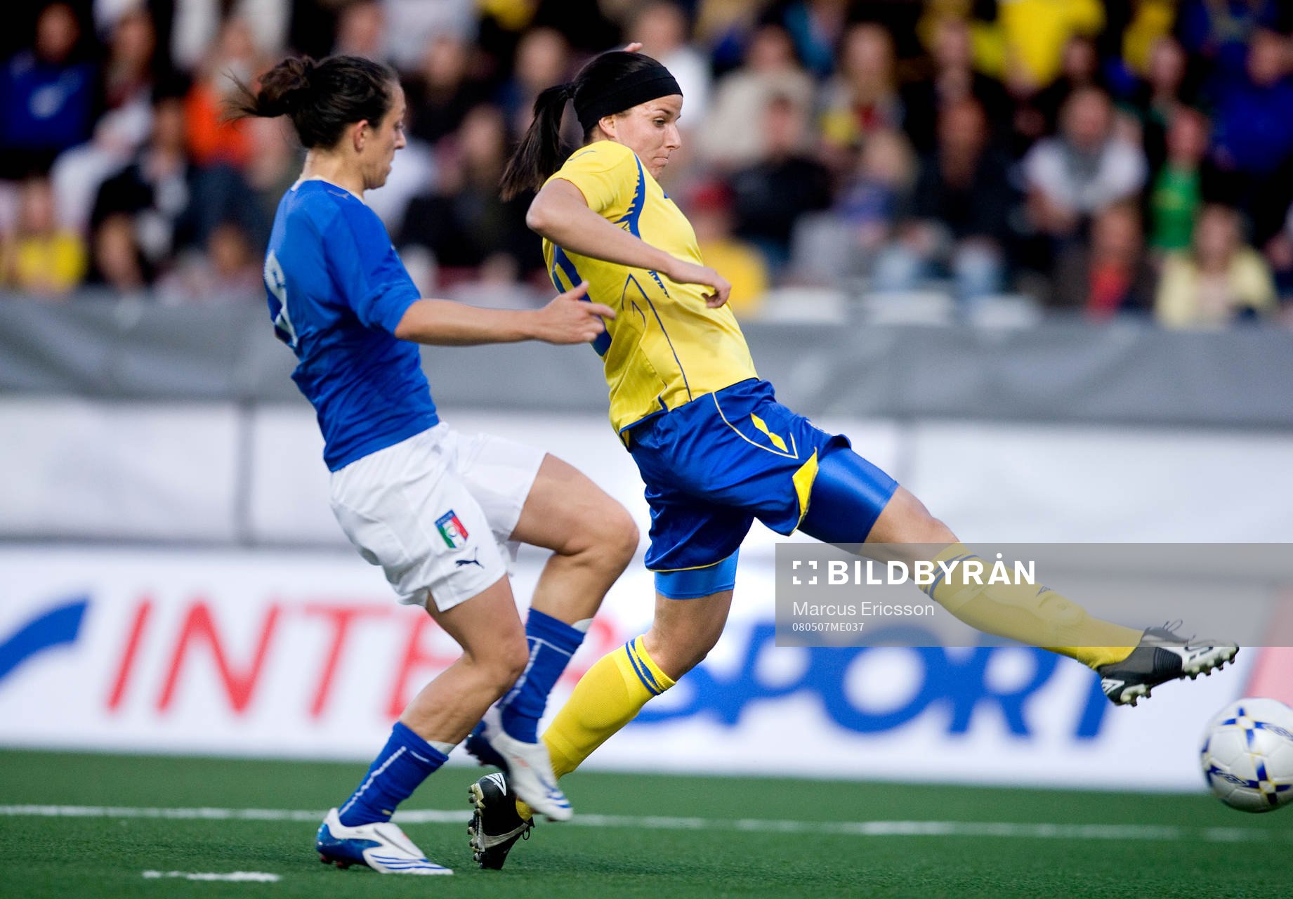 Viviana Schiavi, Italien och Jessica Landström, Sverige