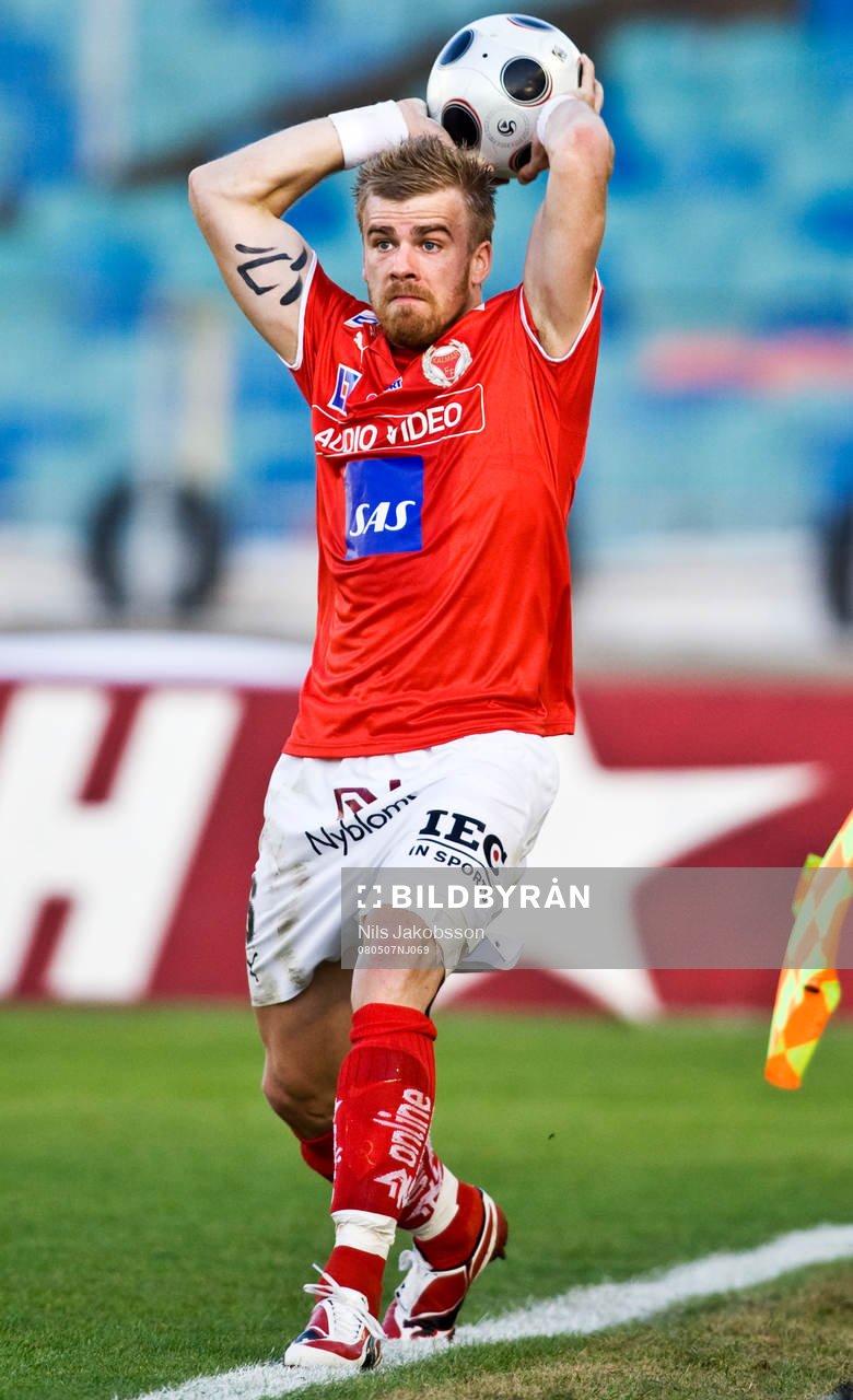 Mikael Eklund, Kalmar, inkast
