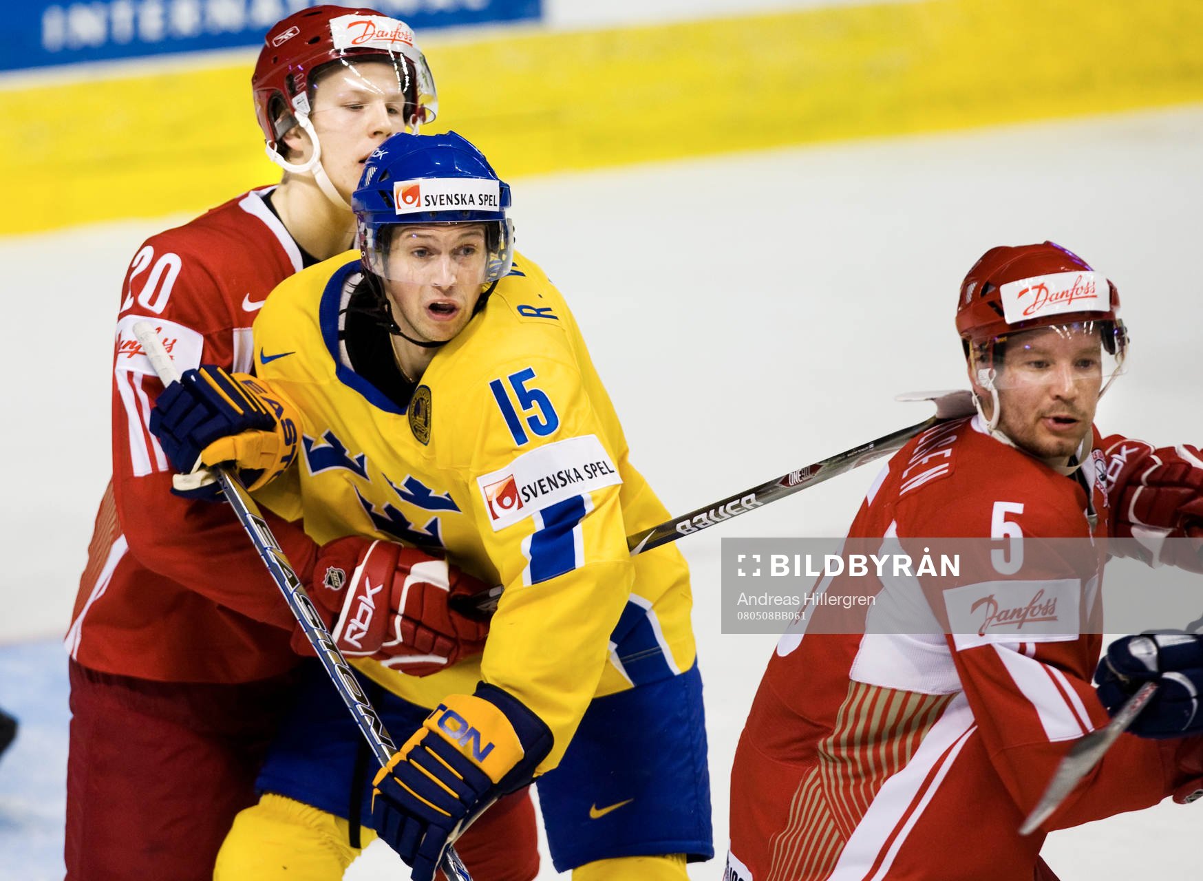 Rickard Wallin, Lars Eller och Daniel Nielsen