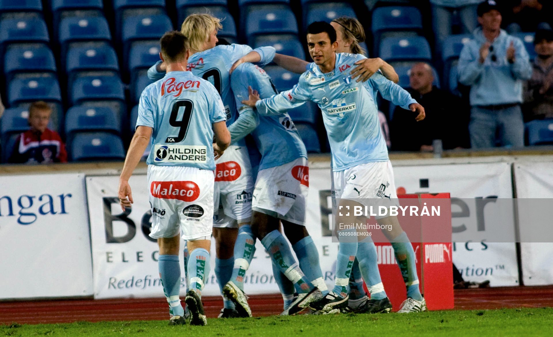 Jubel i Malmö
