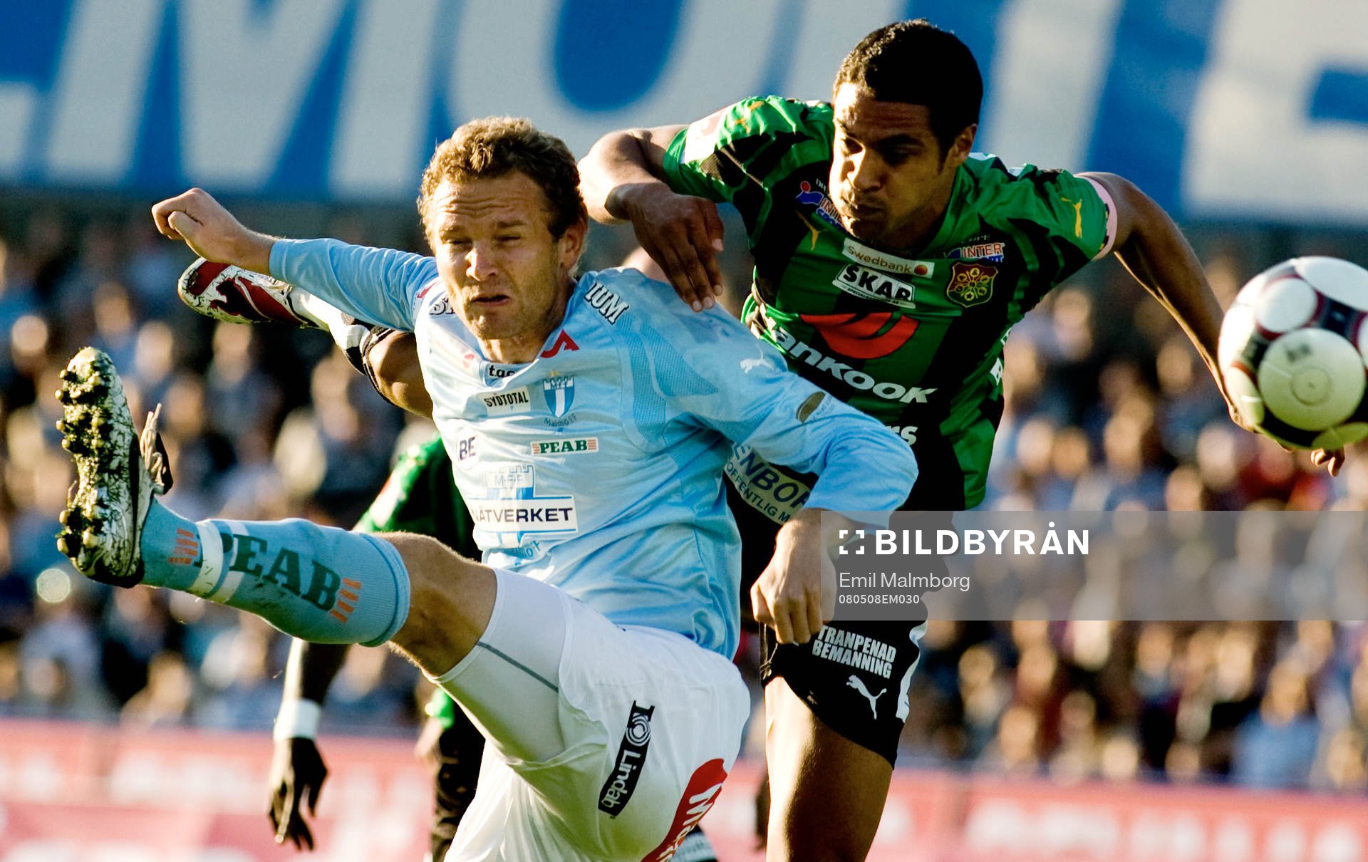 Jonatan Johansson, MFF och Wanderson do Carmo, Gais