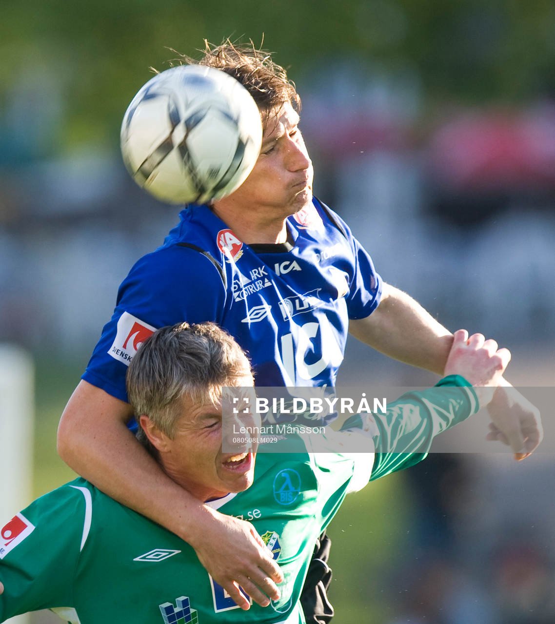 Tomas Zvirgzdauskas nickduell med Jörgen Wålemark