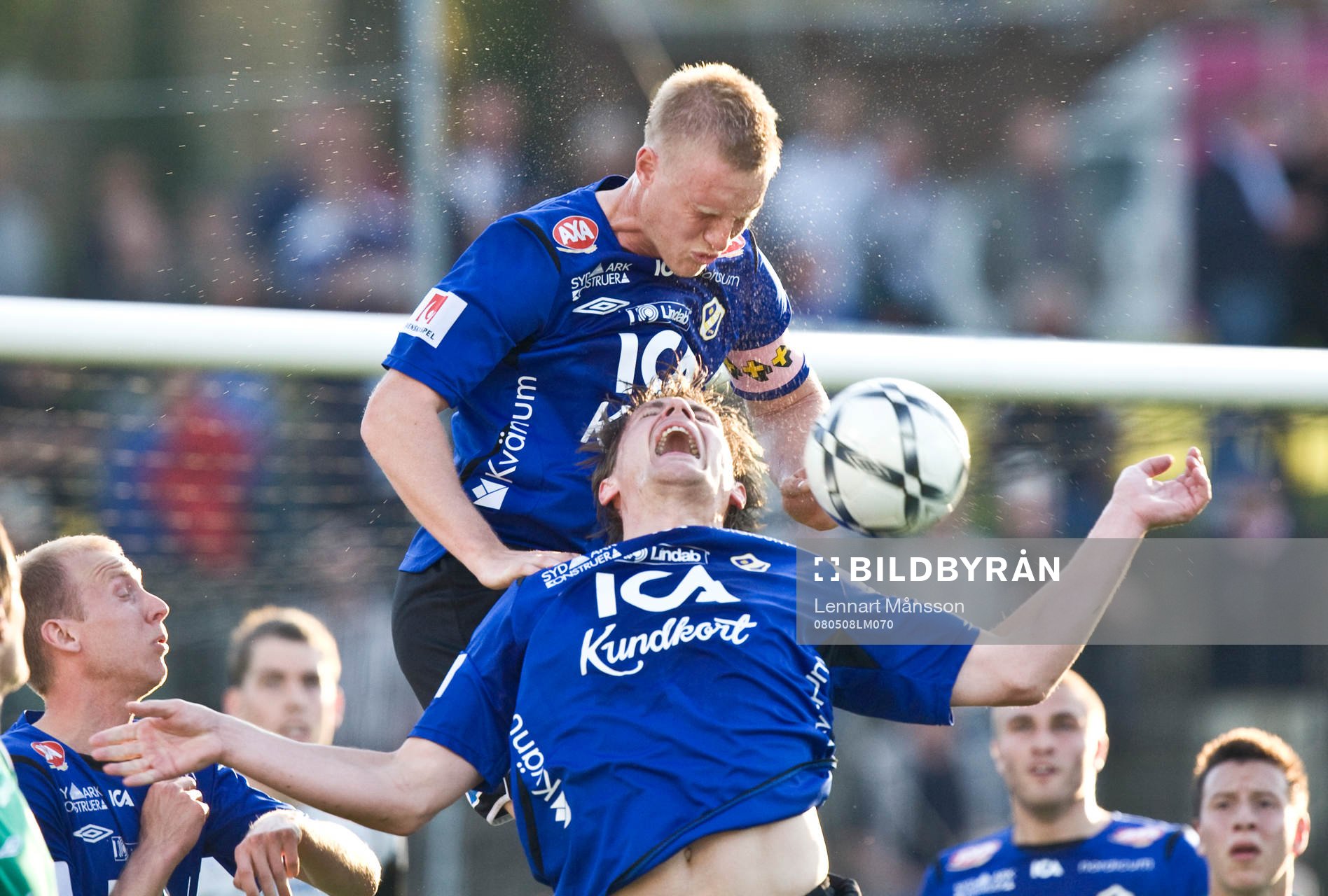 Peter Larsson och Tomas Zvirgzdauskas. Nick, nickduell