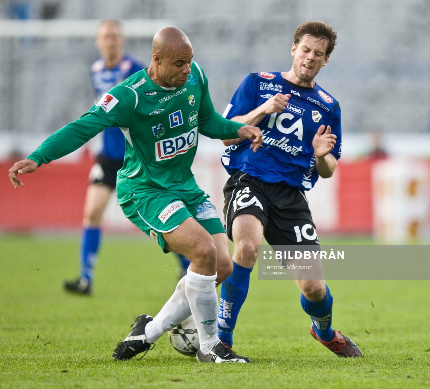 Markus Senften, Ljungskile och Sebastian Johansson, Halmstad
