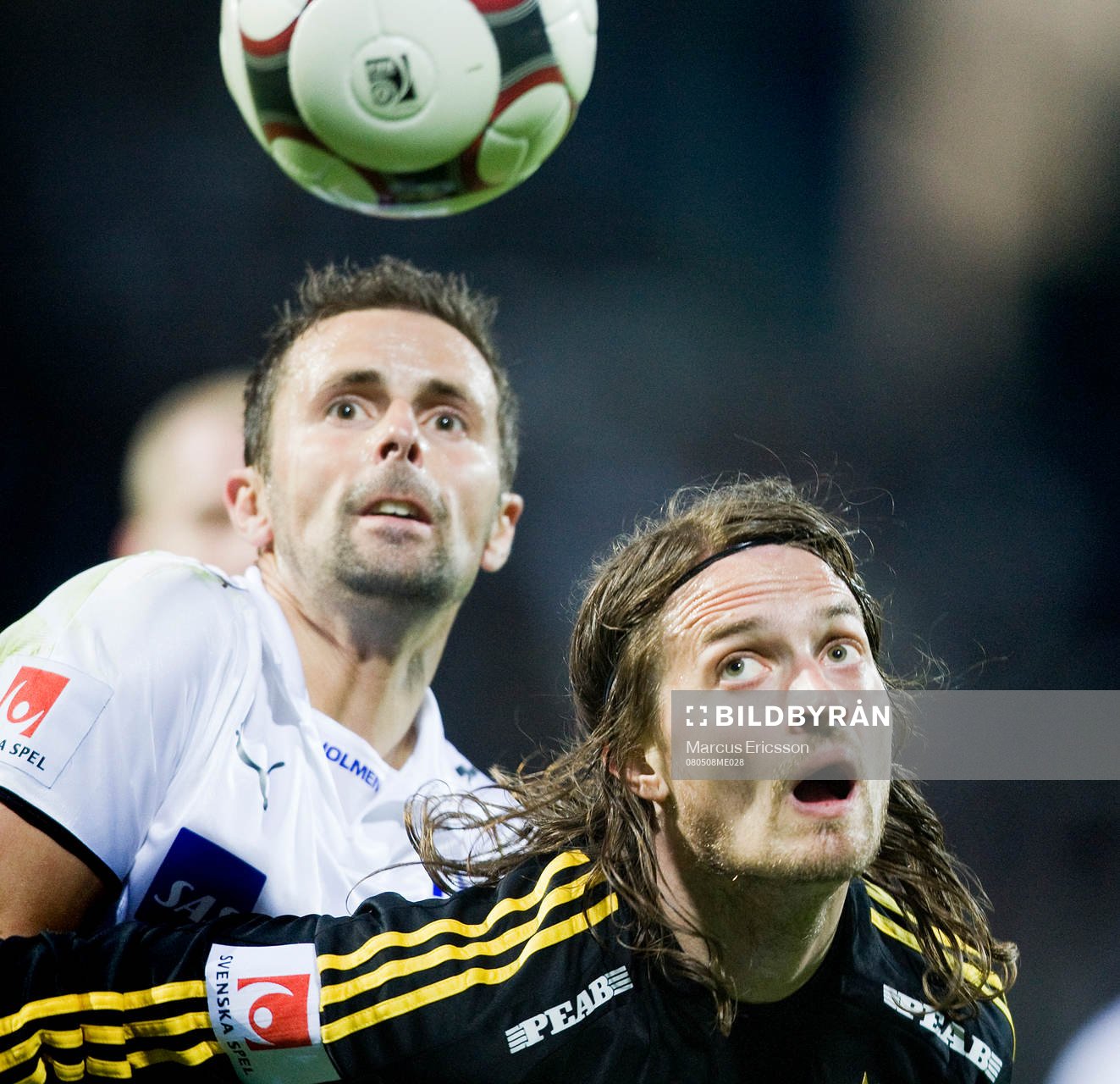 Kristoffer Arvhage, Norrköping, och Mats Rubarth, AIK