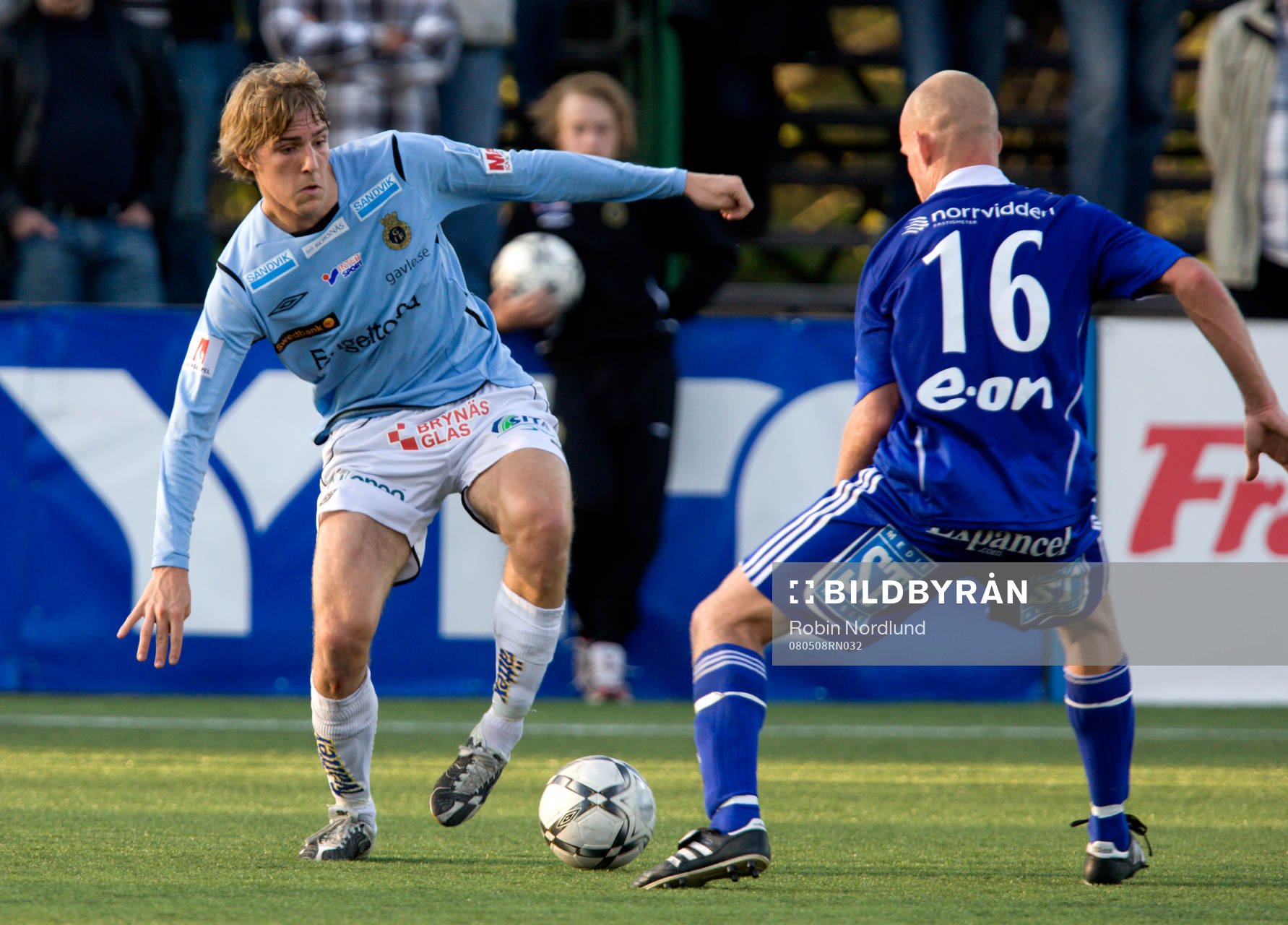 Johan Oremo, Gefle mot Joel Cedergren, Sundsvall