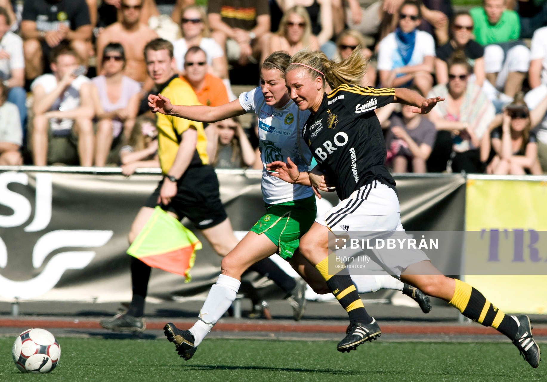 Therese Dahlberg, Hammarby och Emma Lundh, AIK