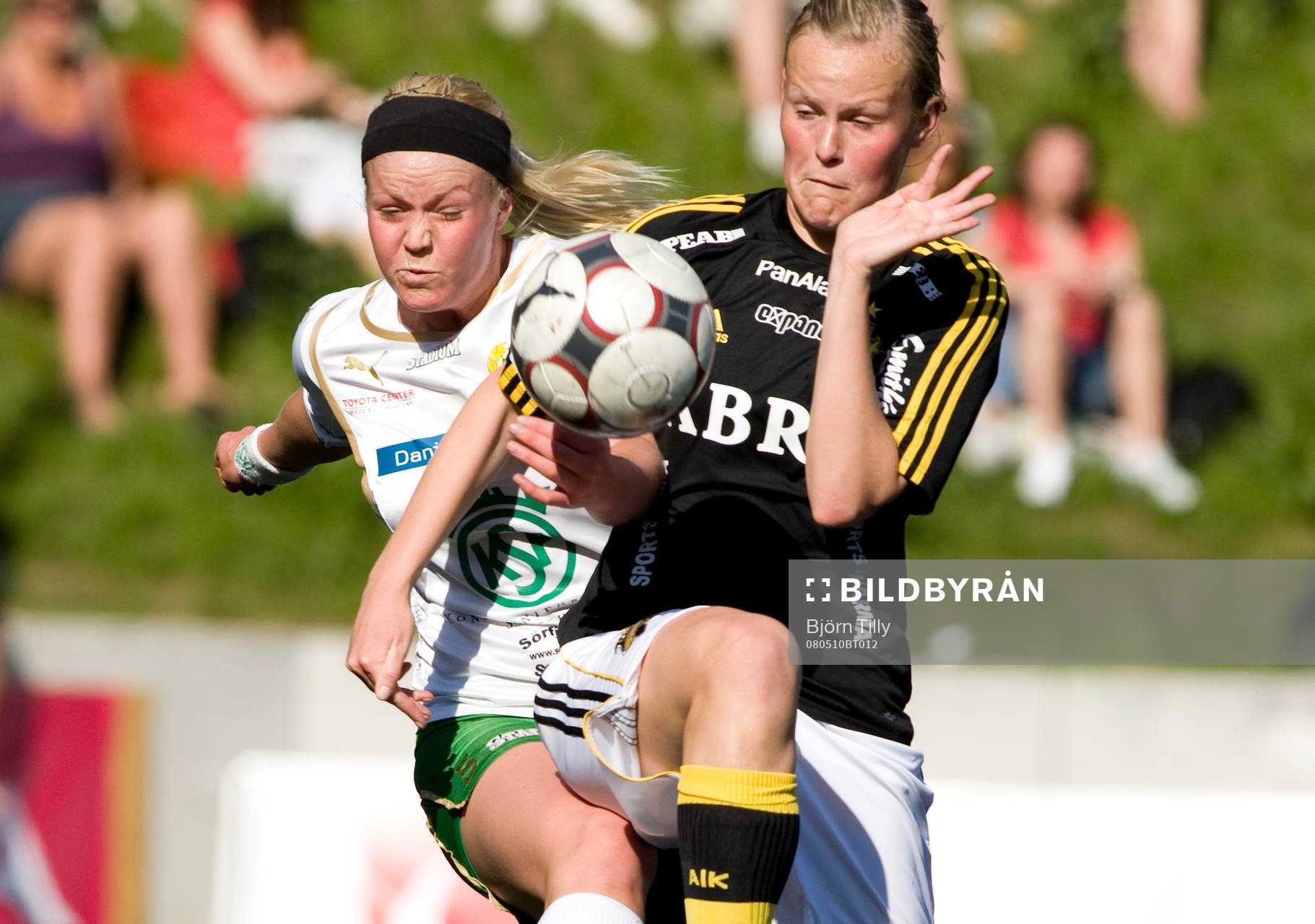 Karin Lissel, Hammarby och Annica Sjölund, AIK