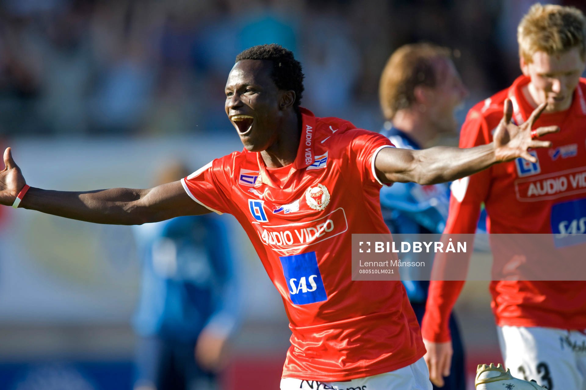 5-1, Inhopparen Abiola Dauda är överlycklig