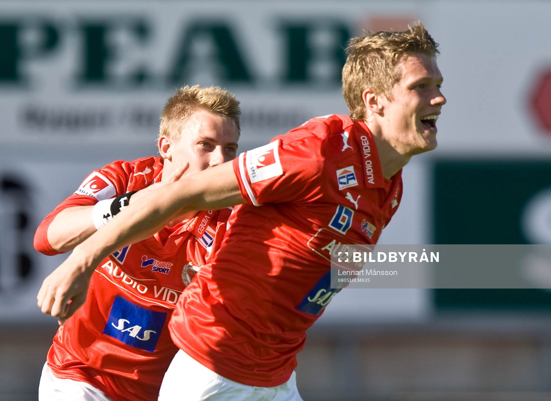 Petter Lennartsson, glädje, jubel
