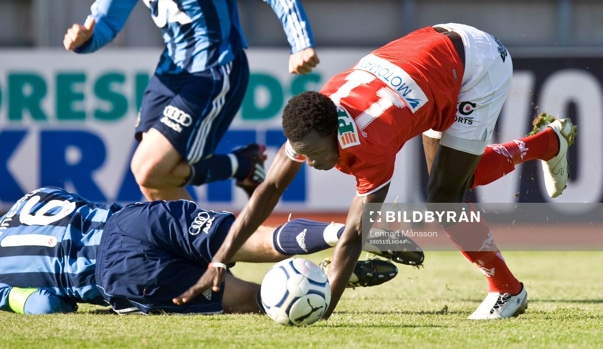Abiola Dauda, Kalmar, på fall