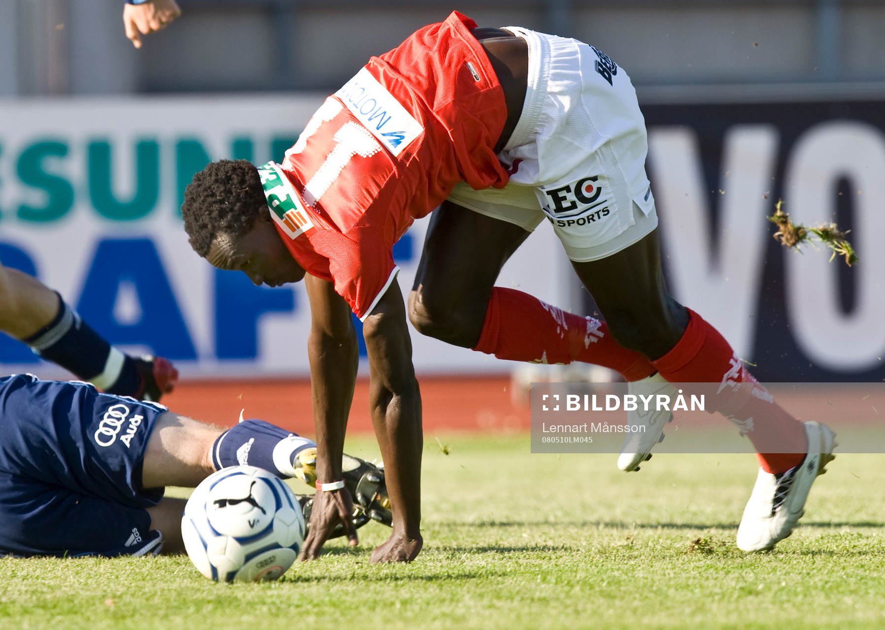 Abiola Dauda, Kalmar, på fall