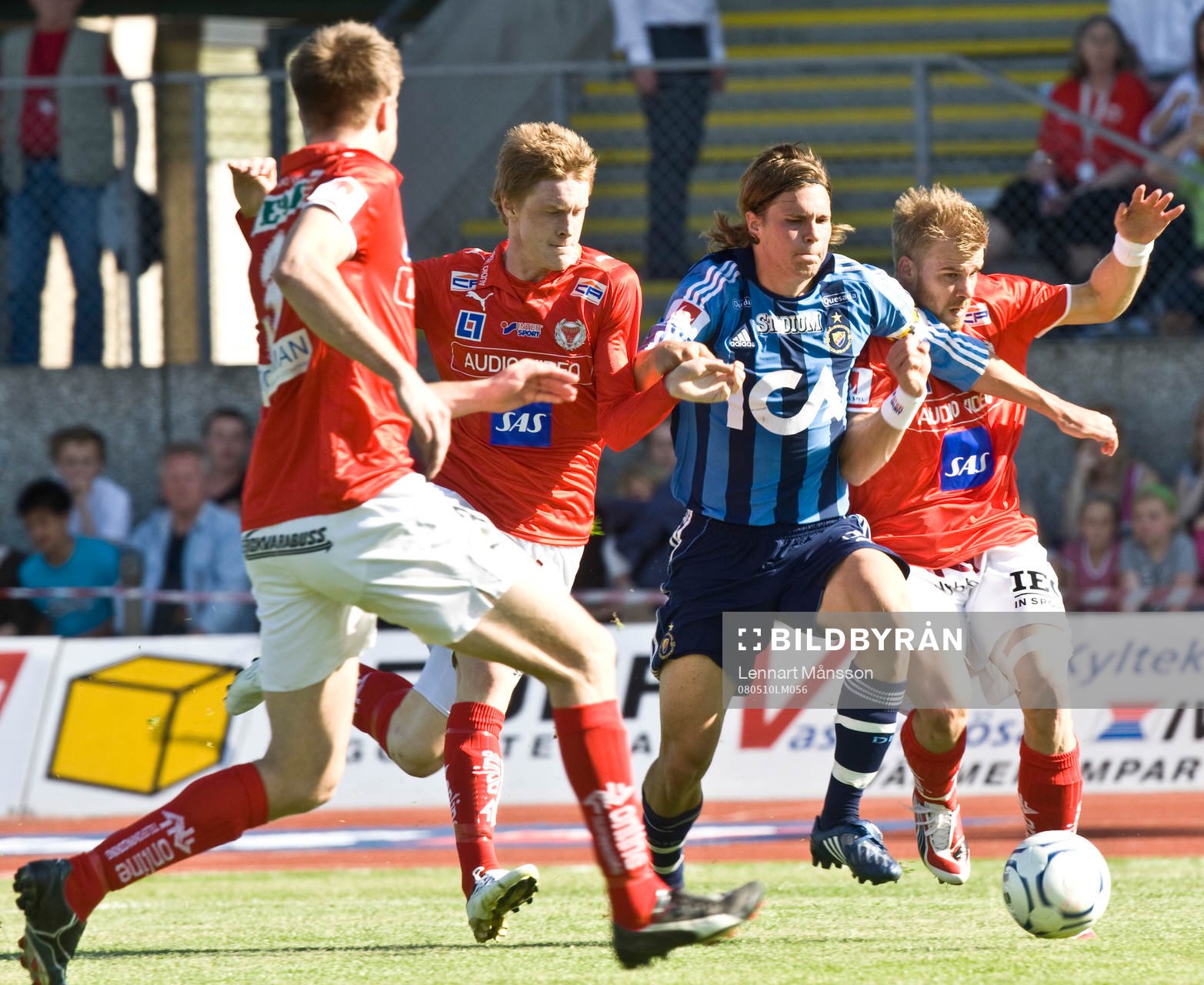 Viktor Elm och Mikael Eklund, Kalmar, Sebastian Rajalakso,