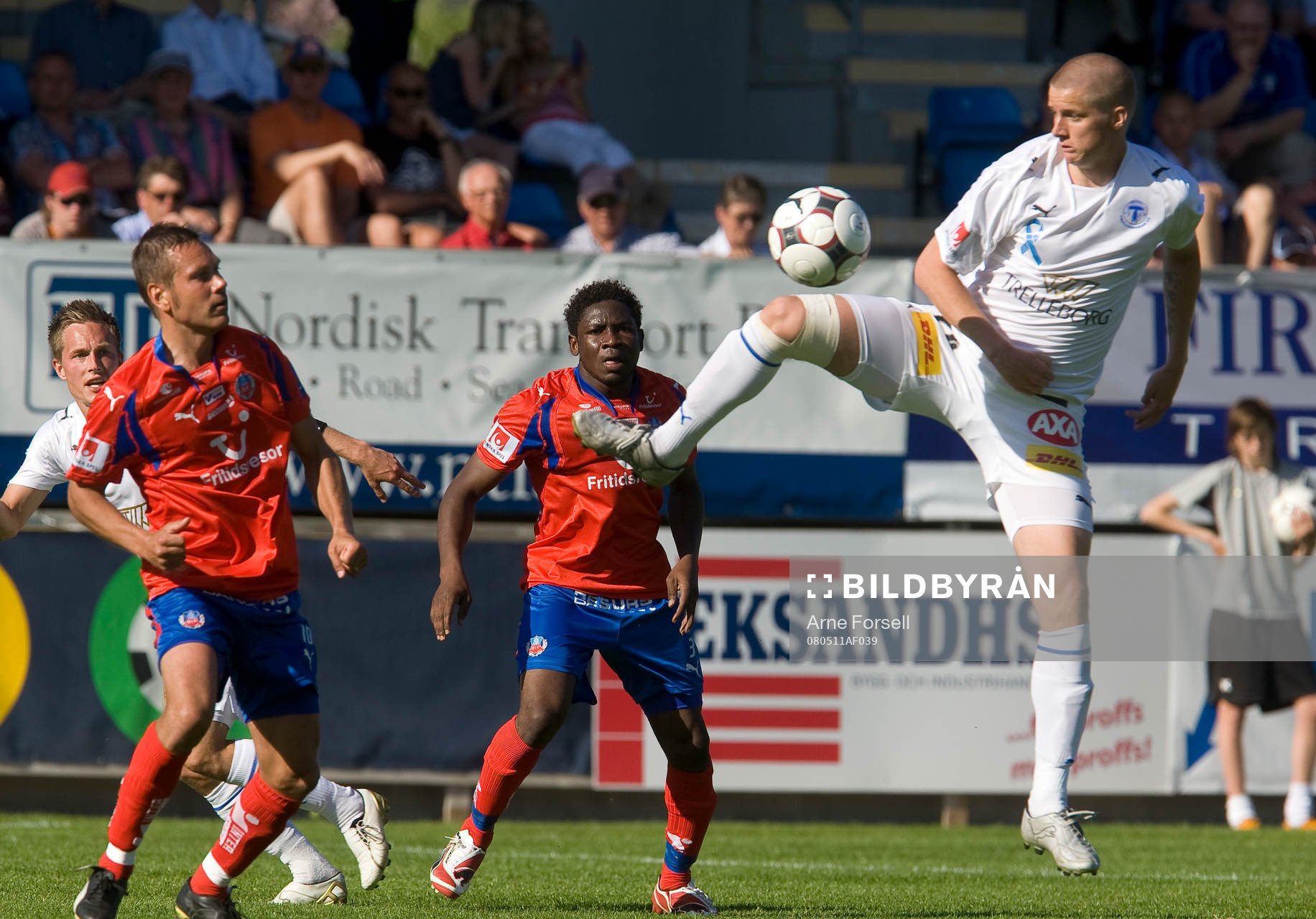 Andreas Drugge visar bollkonster