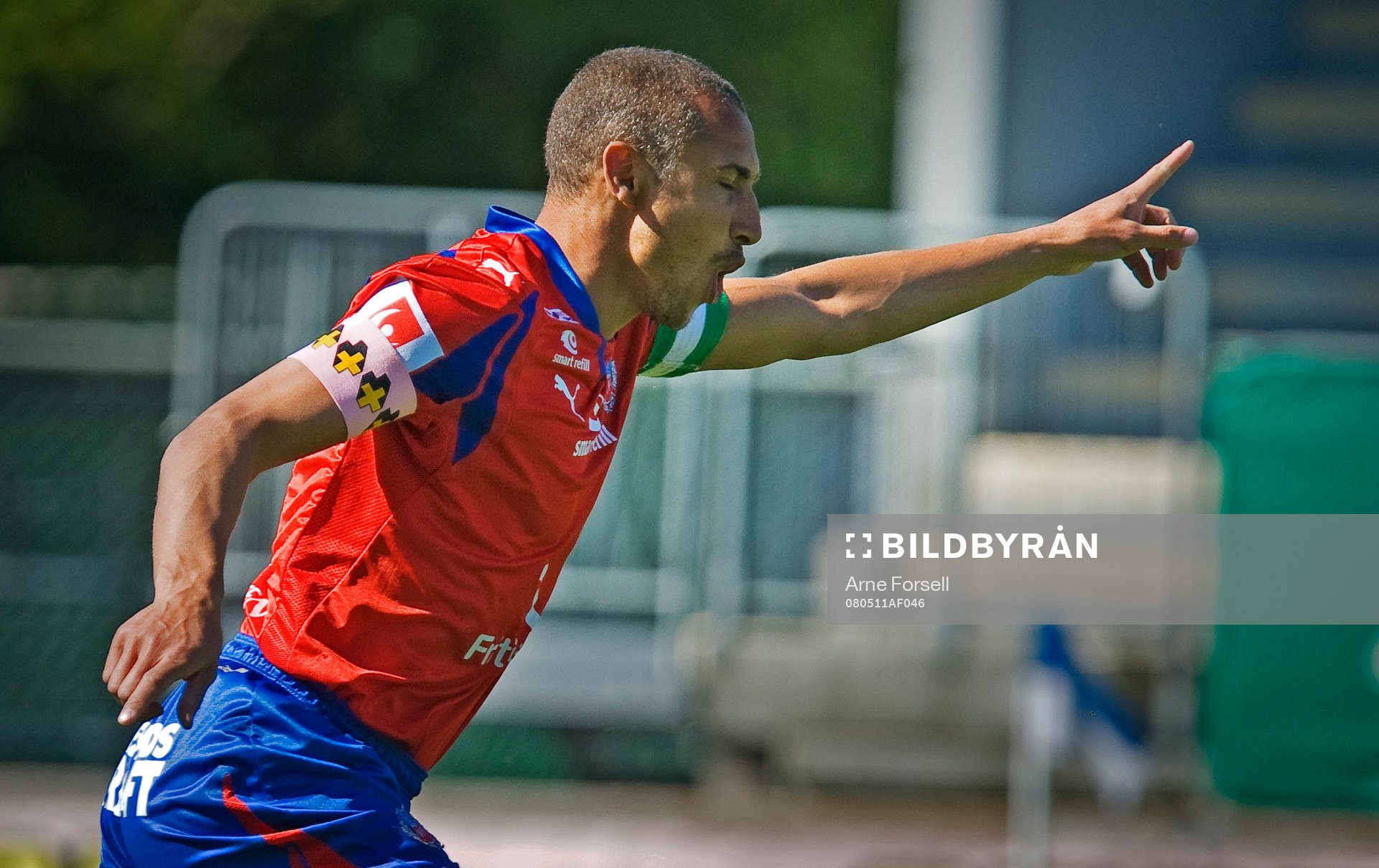 Henrik Larsson visade vägen för Helsingborg. Jubel
