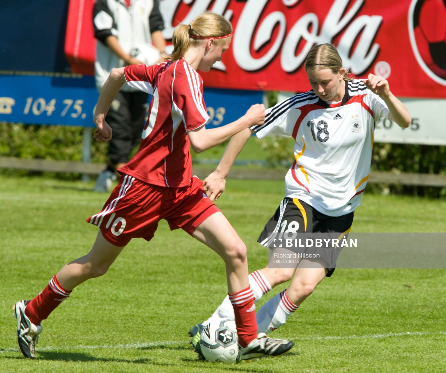 Fotboll, flick, F16, Fyrnationersturnering, Tyskland -