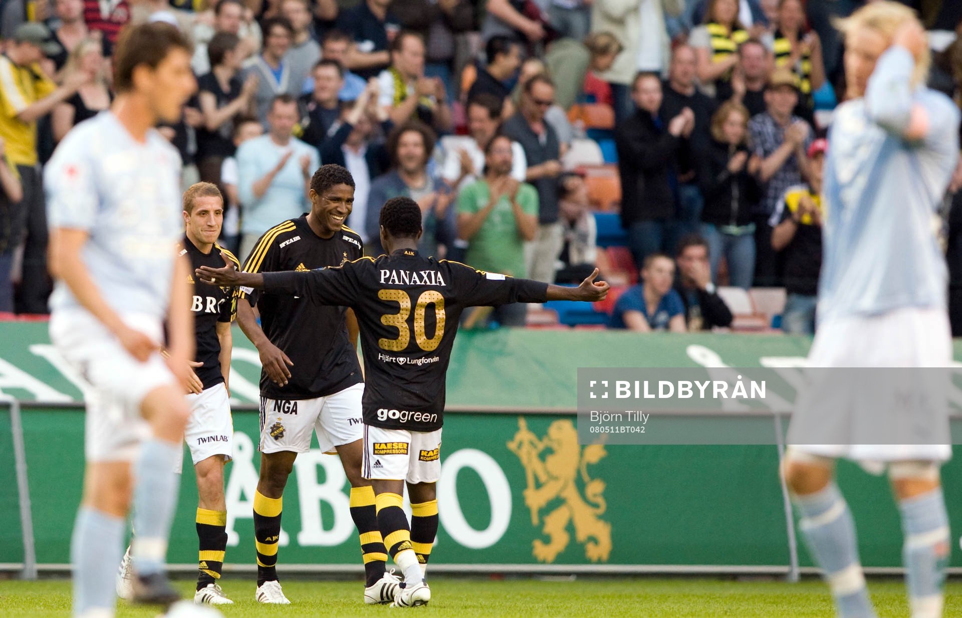 Khari Stephenson, AIK. Jubel