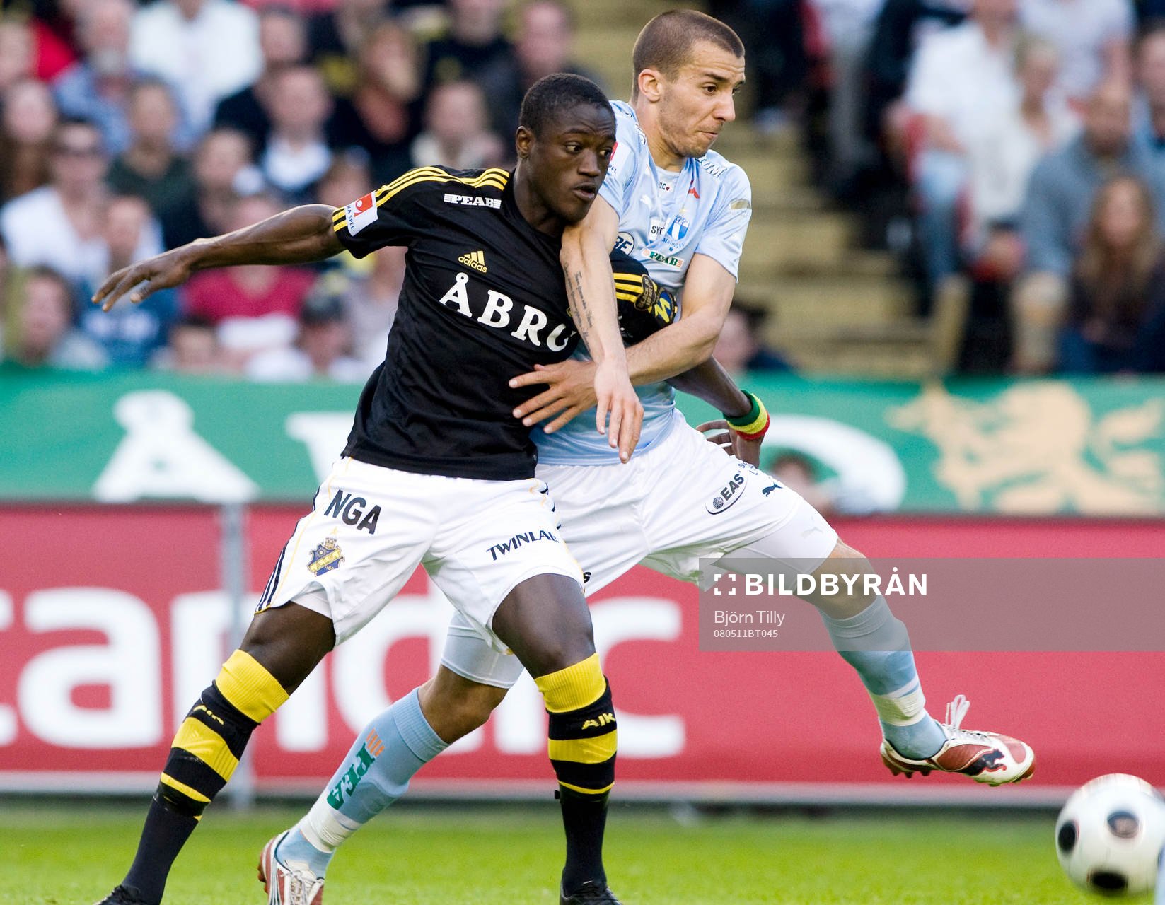 Saihou Jagne, AIK och Guillermo Molins, Malmö FF