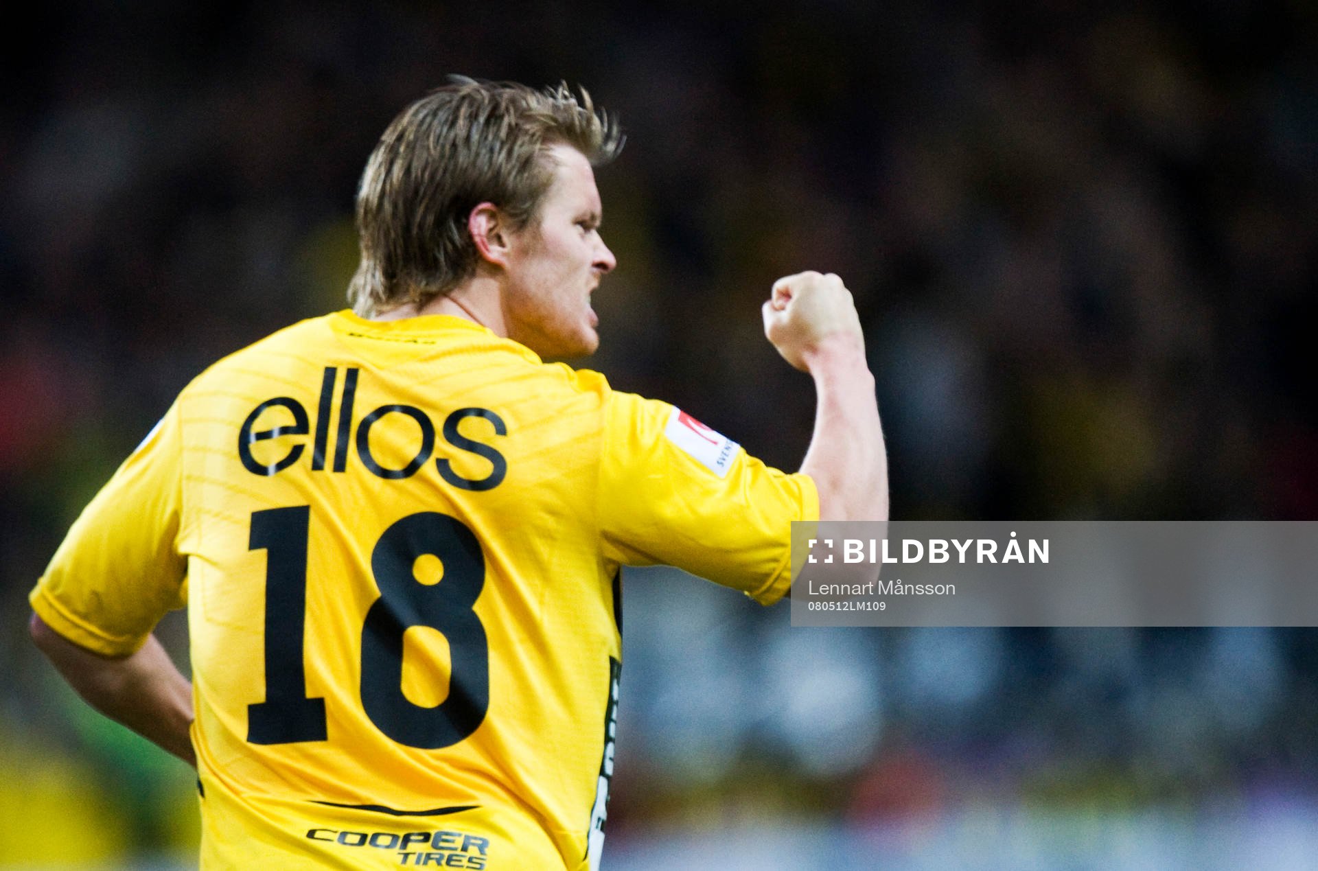 1-0, Fredrik Berglund. Jubel