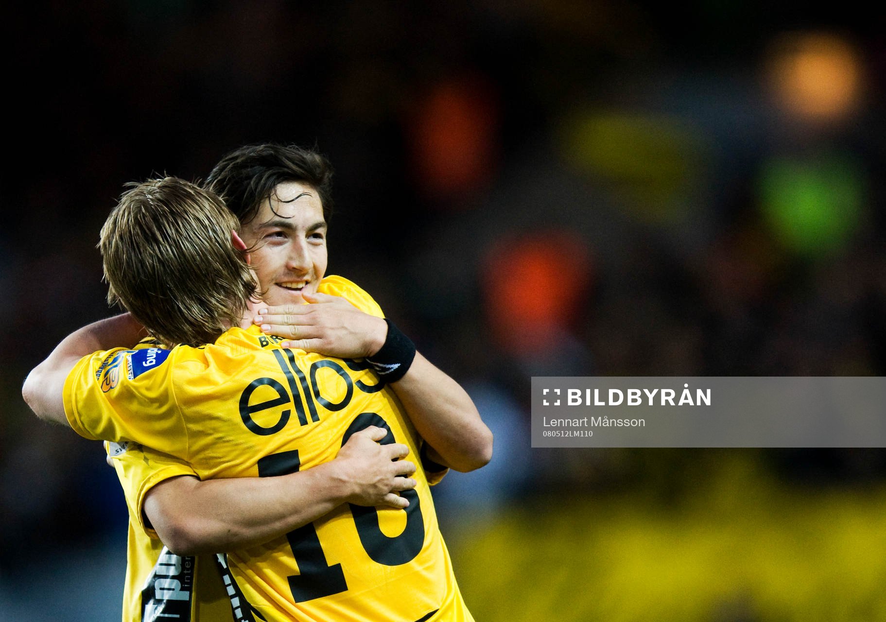 1-0, Fredrik Berglund, kreatören Stefan Ishizaki grattar.