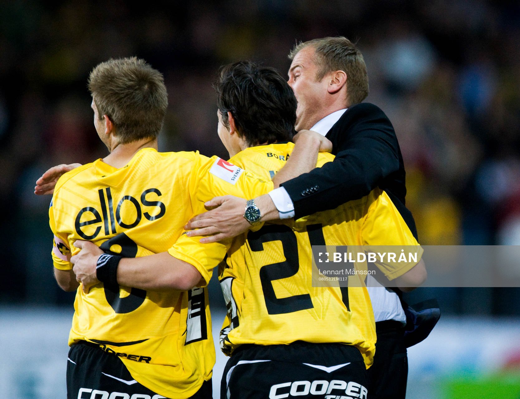 3-0,  frispark Stefan Ishizaki, Magnus Haglund kramar sina