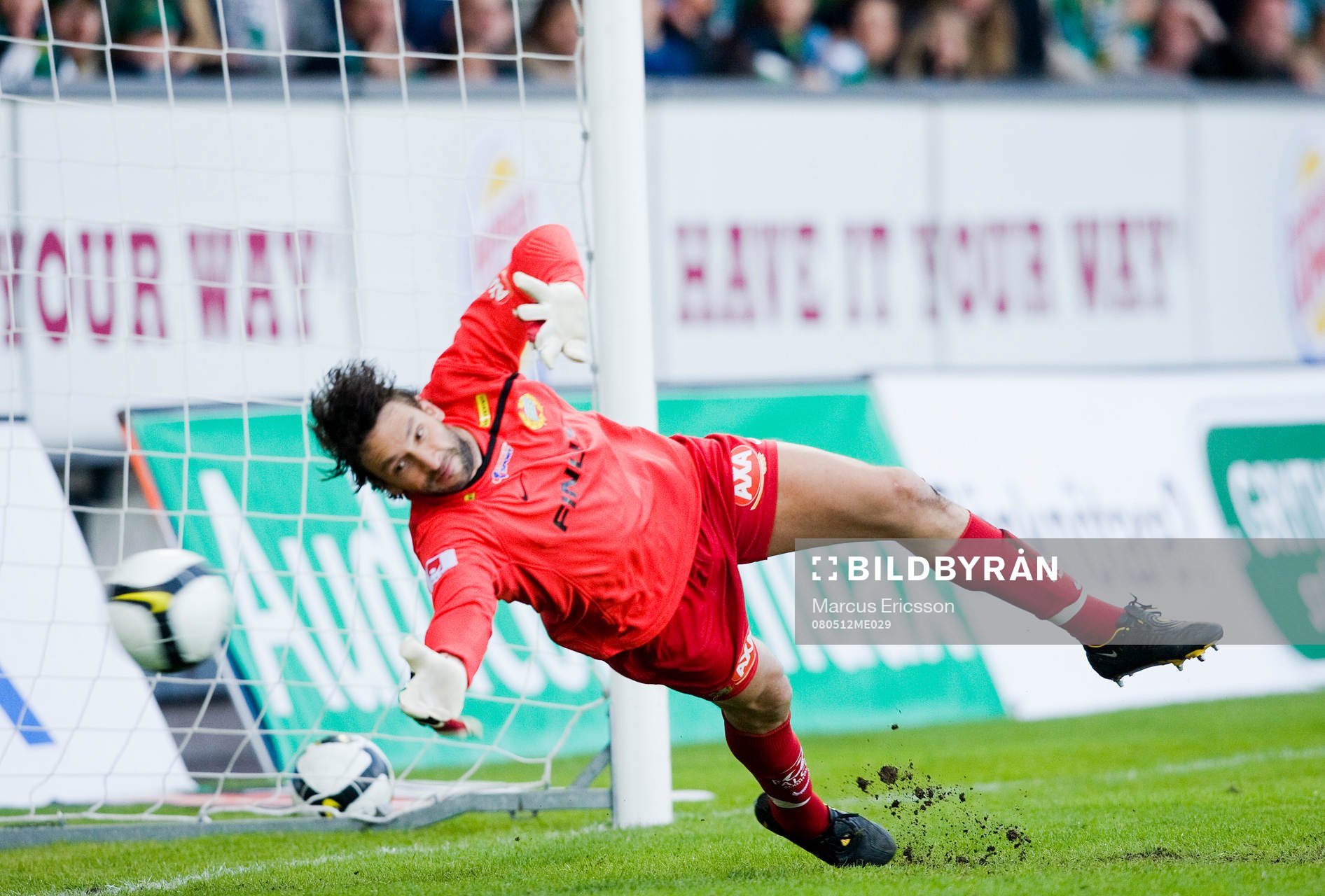 Rami Shaaban, målvakt, Hammarby, missar straffen