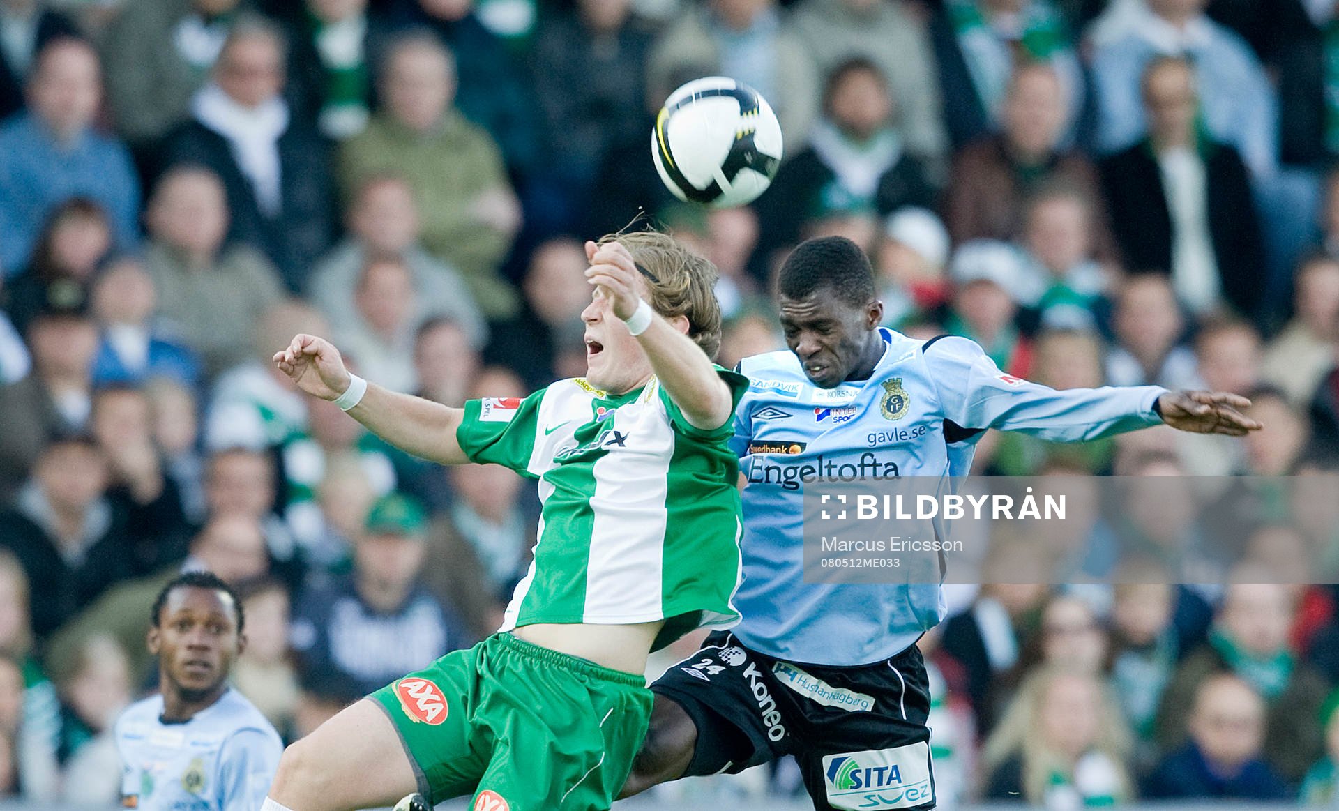 Haris Laitinen, Hammarby, och Yussif Chibsah, Gefle