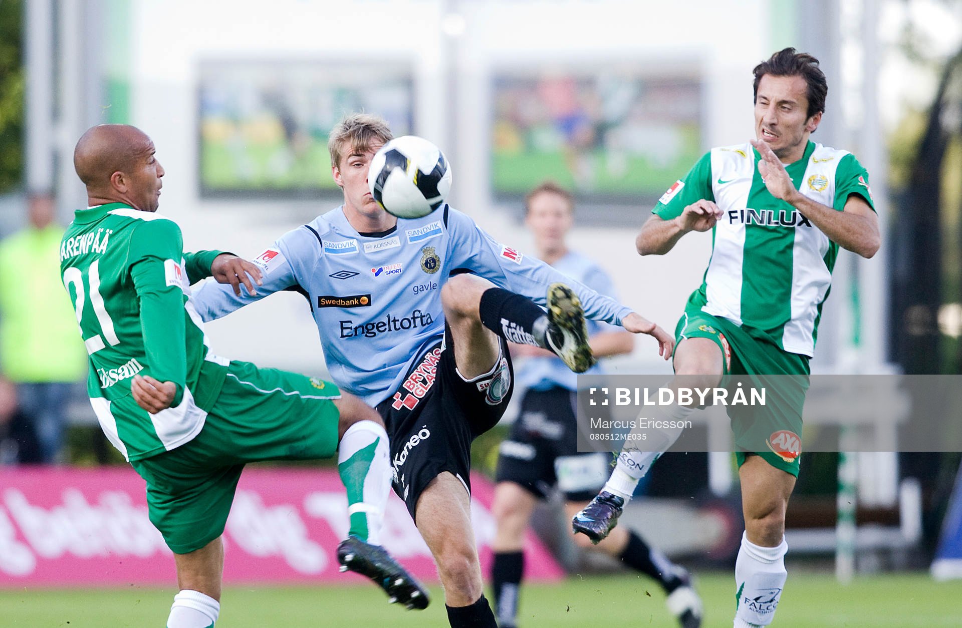 Klebèr Saarenpää, Louay Chanko, Hammarby, och Johan