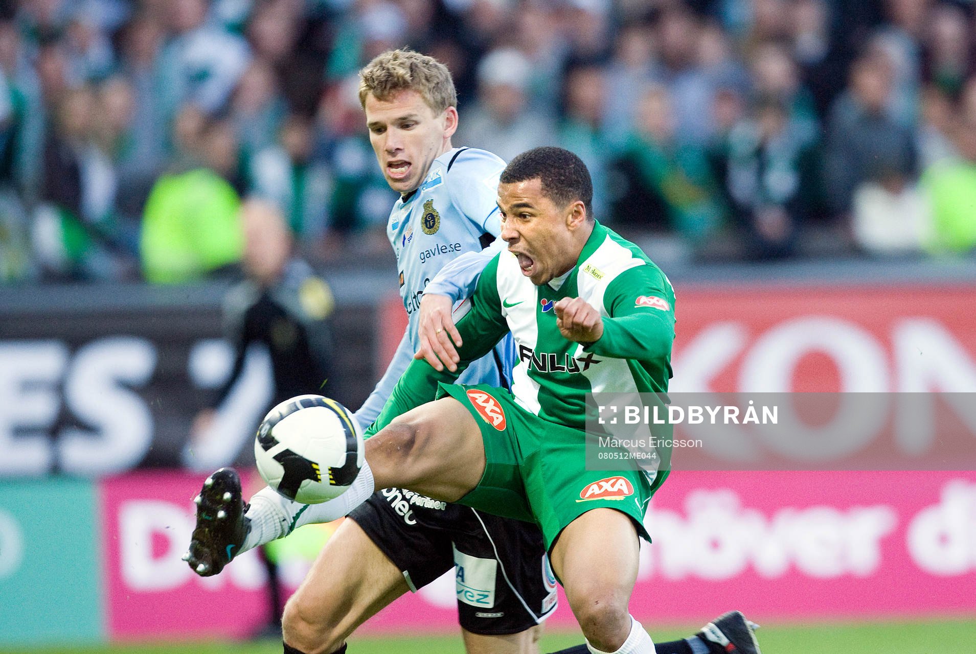 Charlie Davies, Hammarby tar emot bollen som senare leder