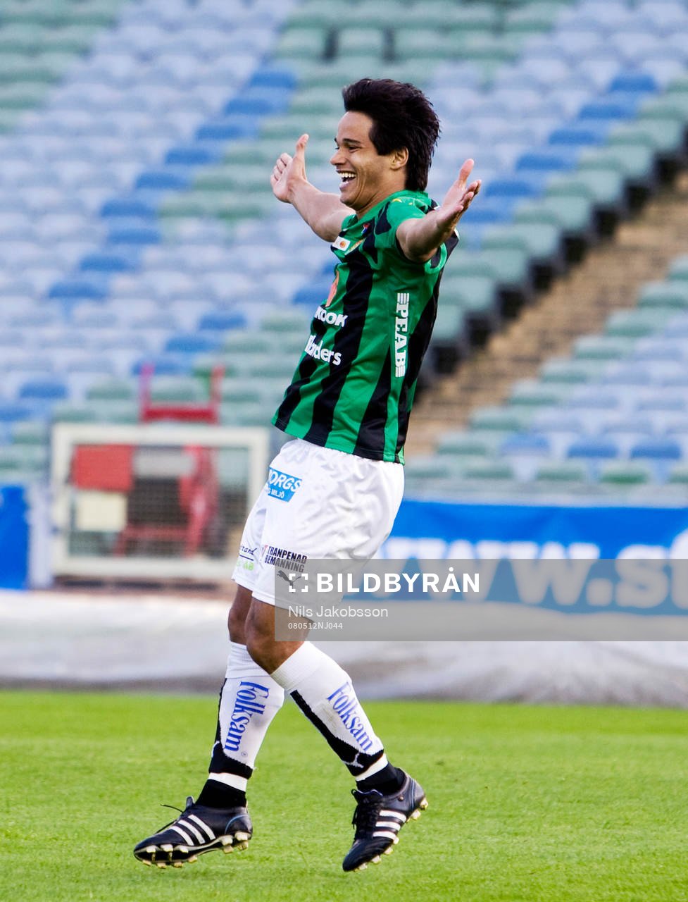  Daniel Morais Reis, GAIS, jubel.