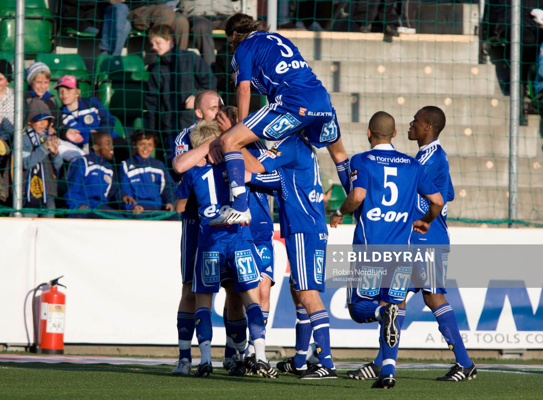 Jubel i Sundsvall