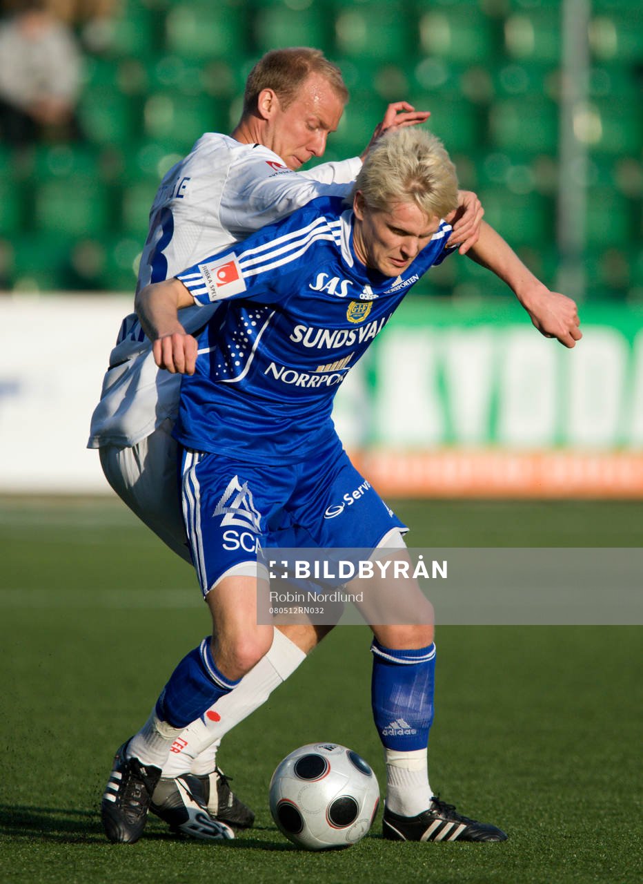 Ari Skulason, Sundsvall och Andreas Johansson, Halmstad